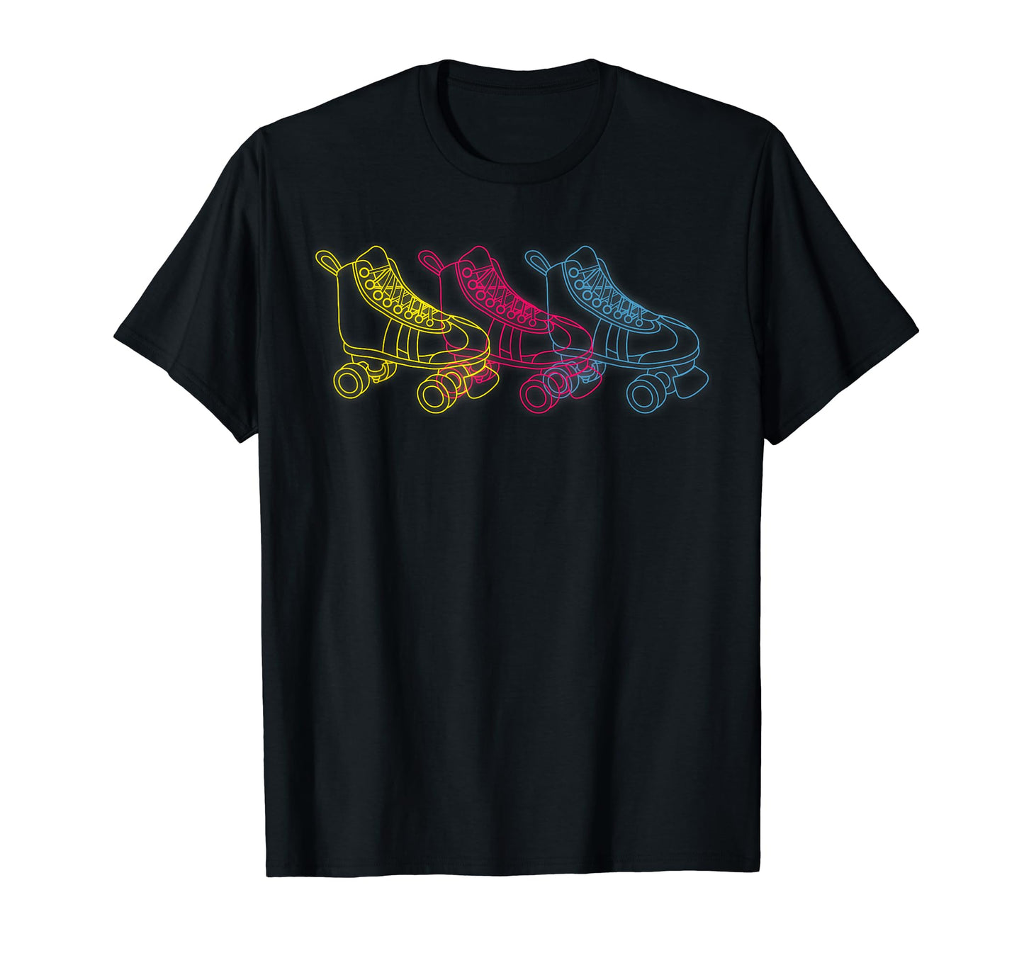 Womens Roller Skating Skates 80S T-Shirt - Minimalist Print Unisex - T-Shirt, Sweatshirt, Hoodie