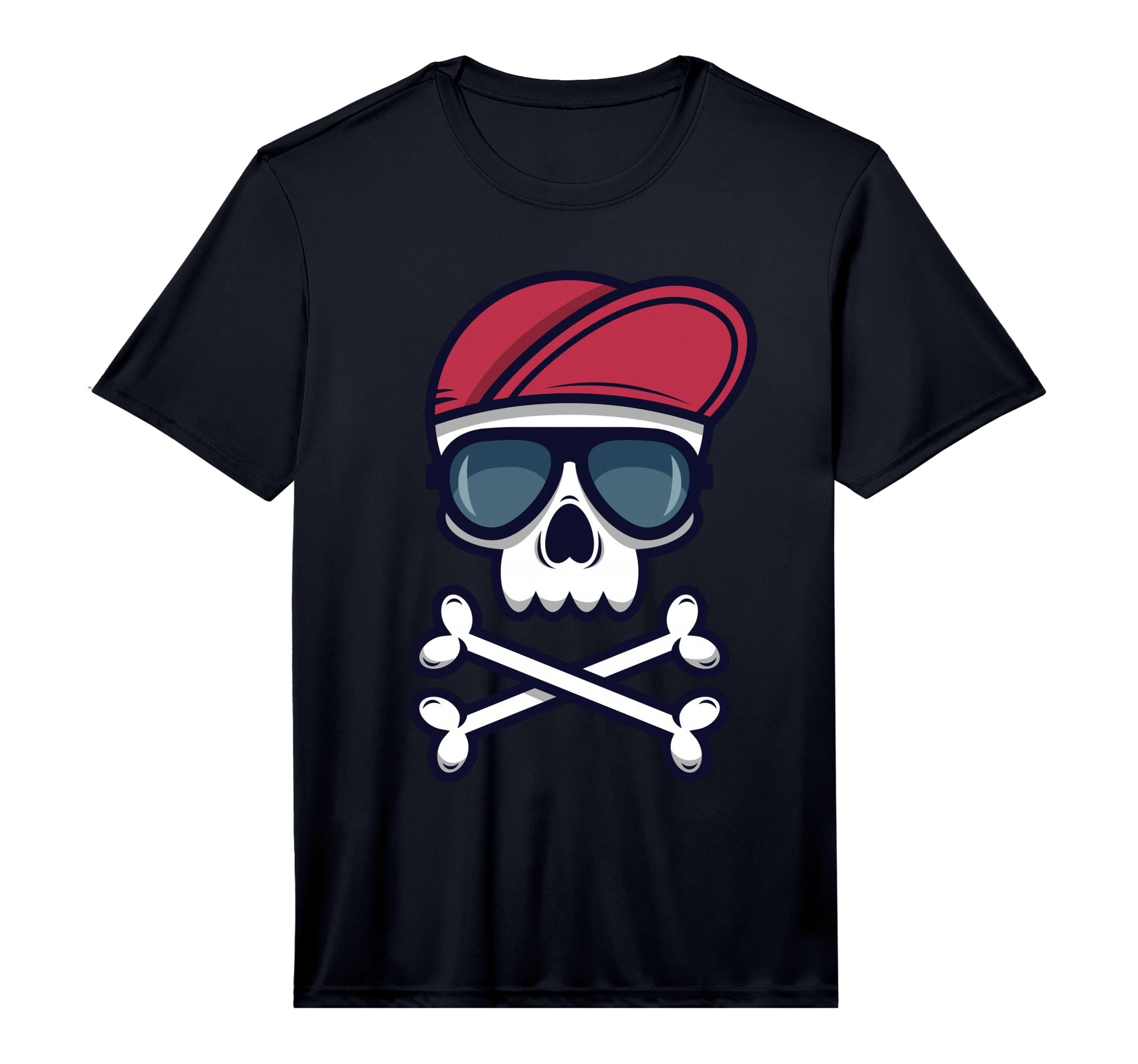 Skull Crossbones Sunglasses T-Shirt - Aesthetic Graphic for Adults - T-Shirt, Sweatshirt, Hoodie