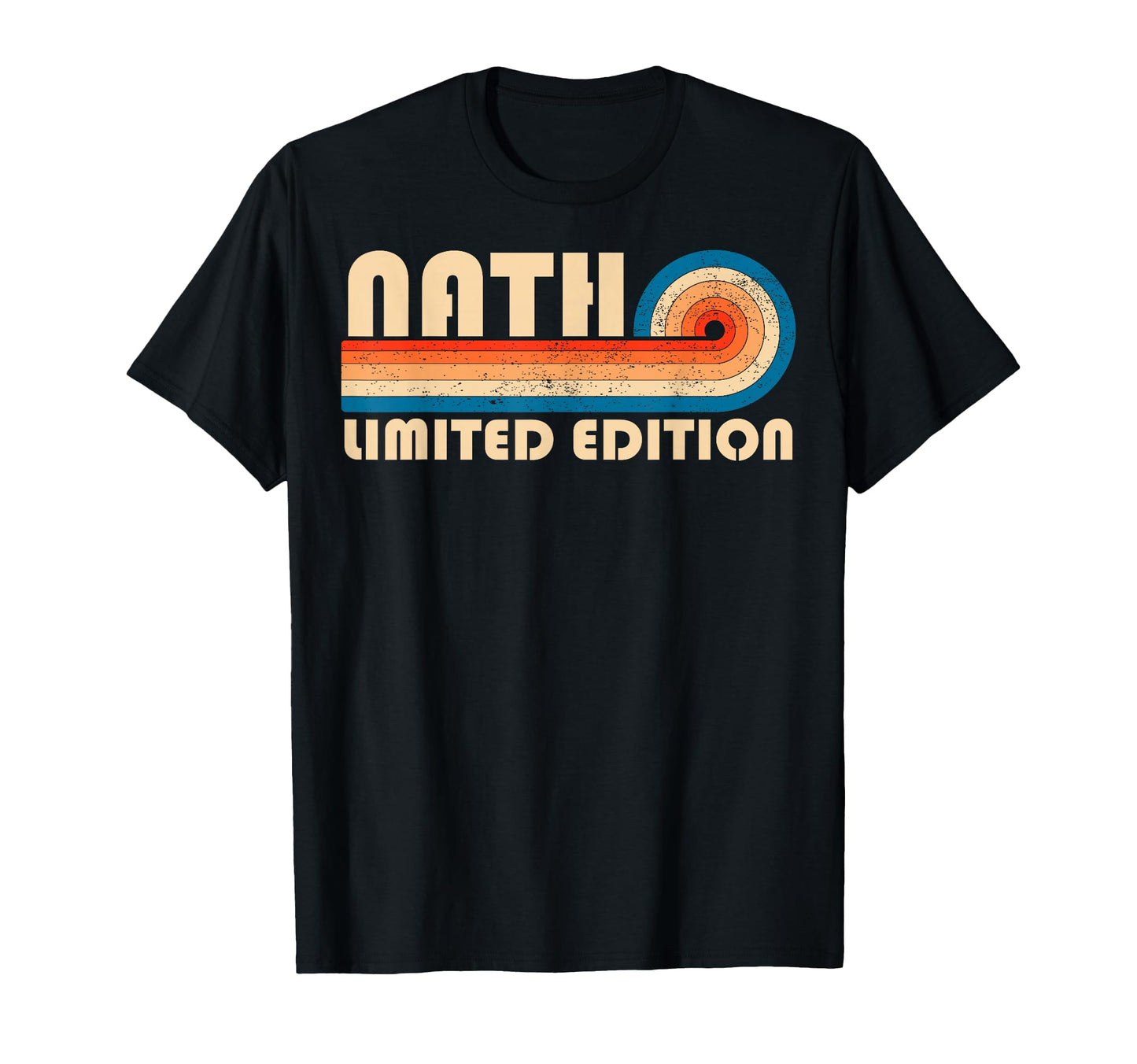 Nath 70S 80S Sunset Stripe T-Shirt - Trendy Graphic Men Women - T-Shirt, Sweatshirt, Hoodie