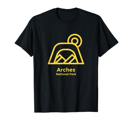 Arches National Park Utah Minimalist T-Shirt - Graphic Print Men Women - T-Shirt, Sweatshirt, Hoodie