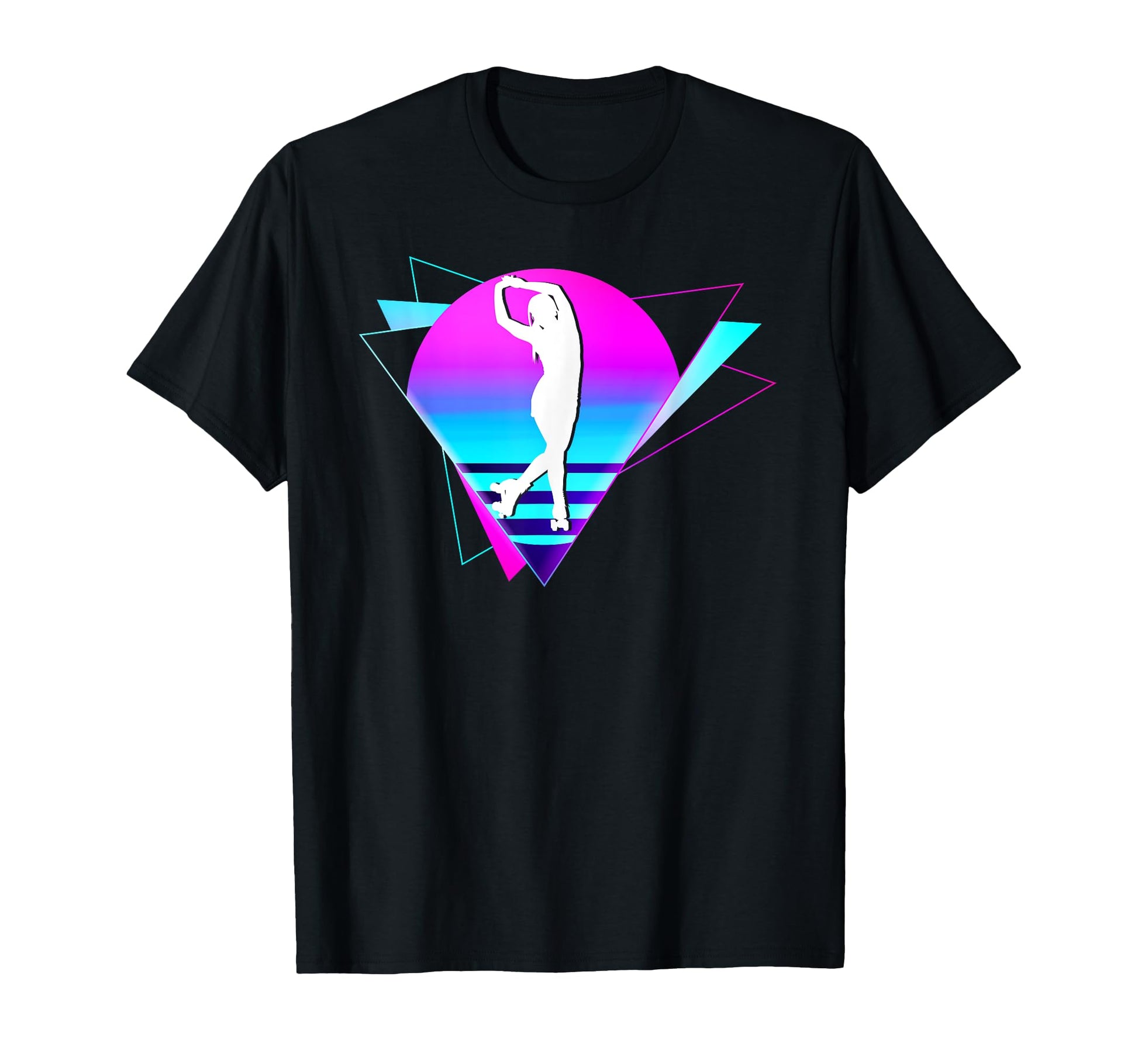Roller Skating Skate Vaporwave T-Shirt - Unique Graphic Unisex - T-Shirt, Sweatshirt, Hoodie