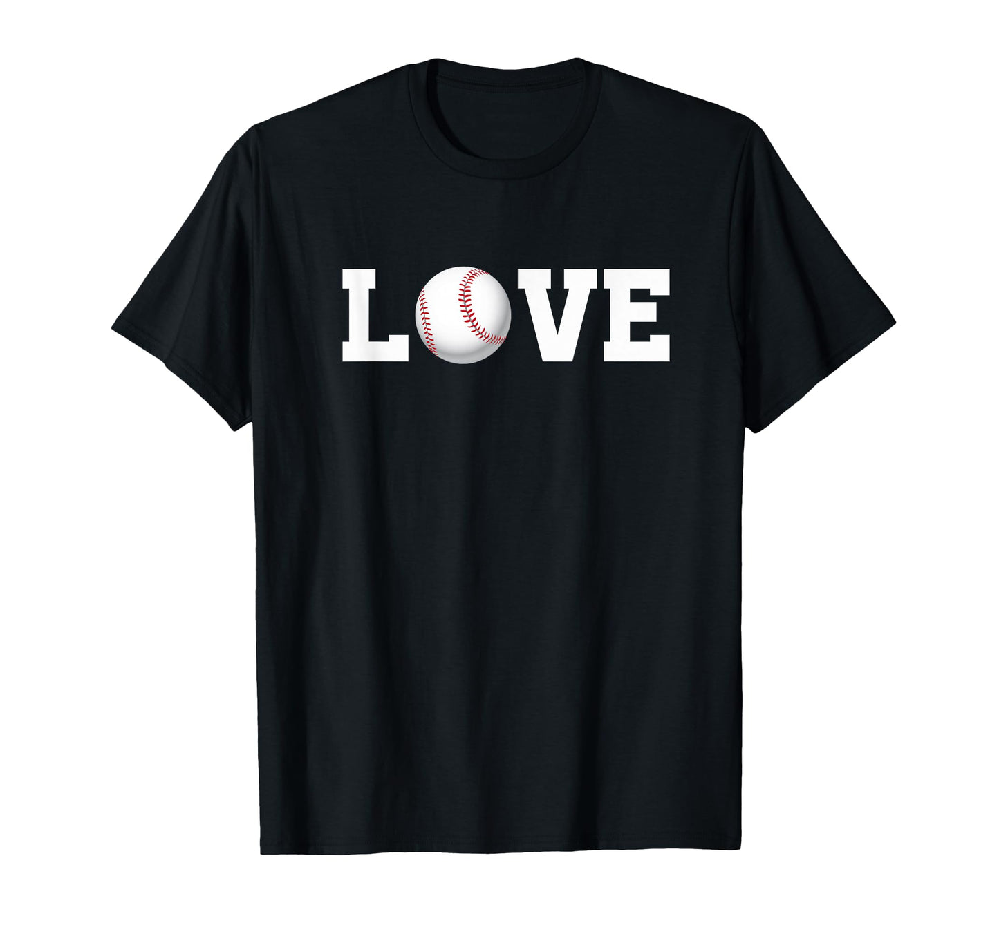Gift Baseball Lovers Love Baseball T-Shirt - Casual Everyday Wear Unisex - T-Shirt, Sweatshirt, Hoodie