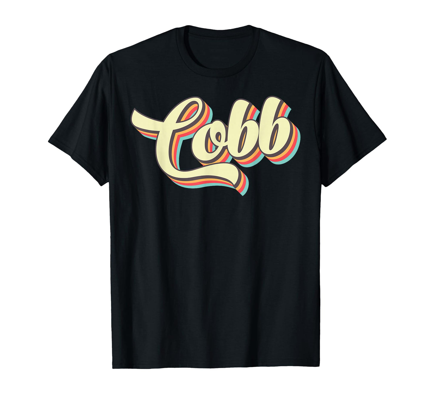 Cobb Art Baseball Font T-Shirt - Custom Art Print Unisex - T-Shirt, Sweatshirt, Hoodie