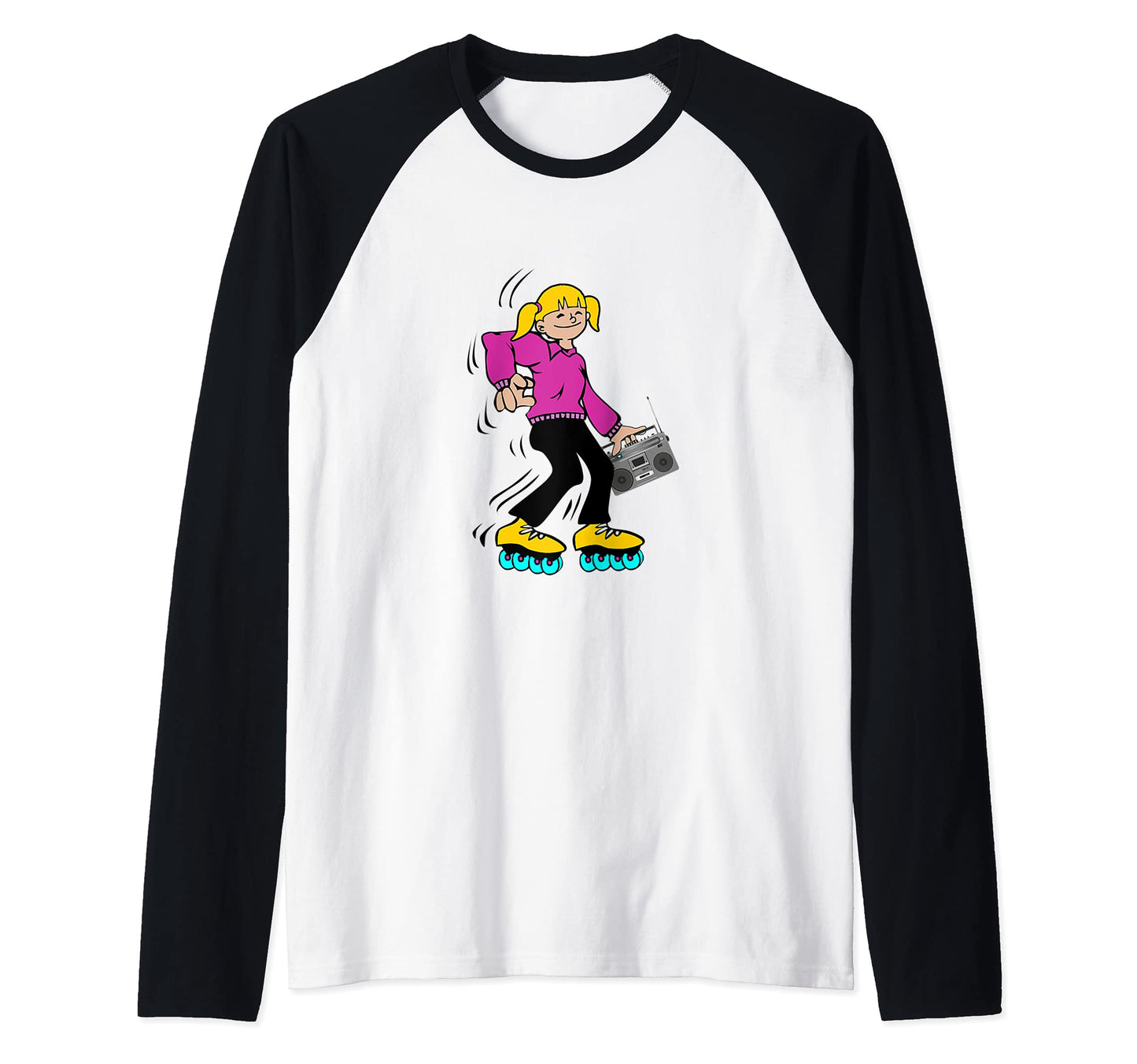 Funny Roller Disco Skating Inspired Hoodie - Unique Graphic Unisex - T-Shirt, Sweatshirt, Hoodie