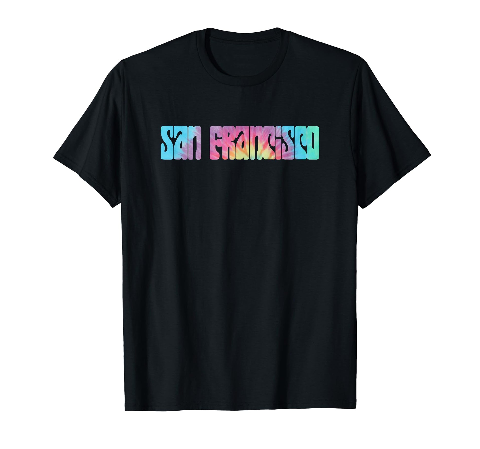 San Francisco Tie Dye T-Shirt - Aesthetic Graphic Unisex - T-Shirt, Sweatshirt, Hoodie