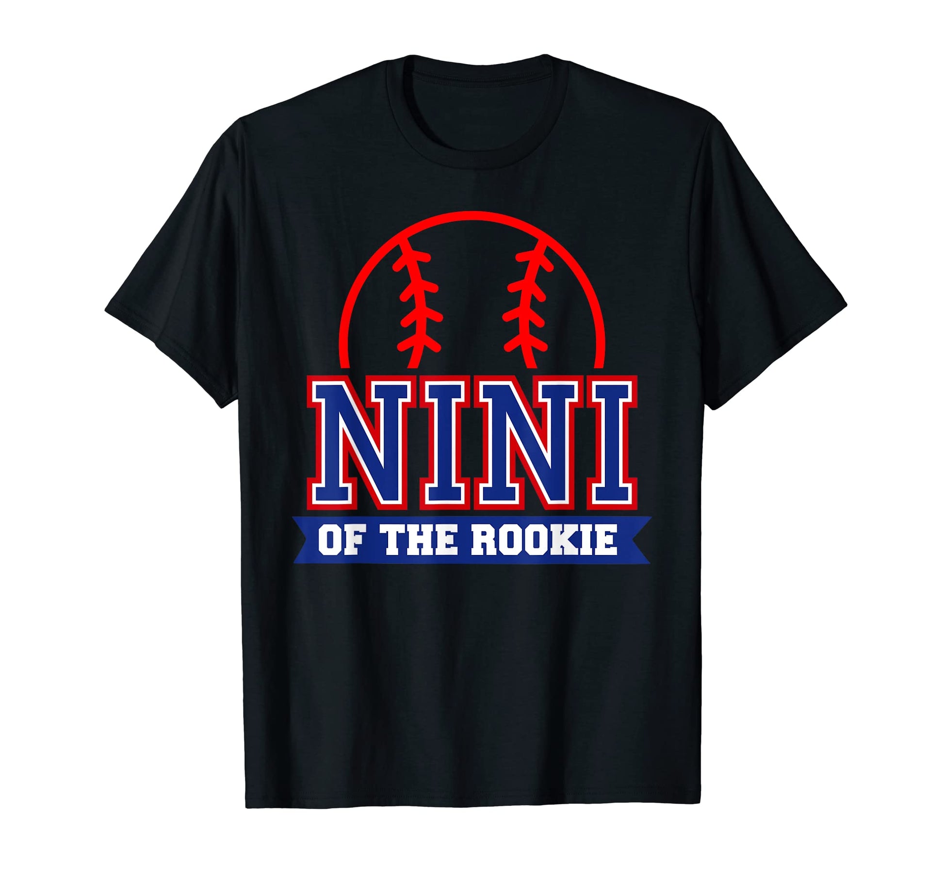 Nini Rookie 1St Birthday Baseball Theme T-Shirt - Streetwear Style Unisex - T-Shirt, Sweatshirt, Hoodie