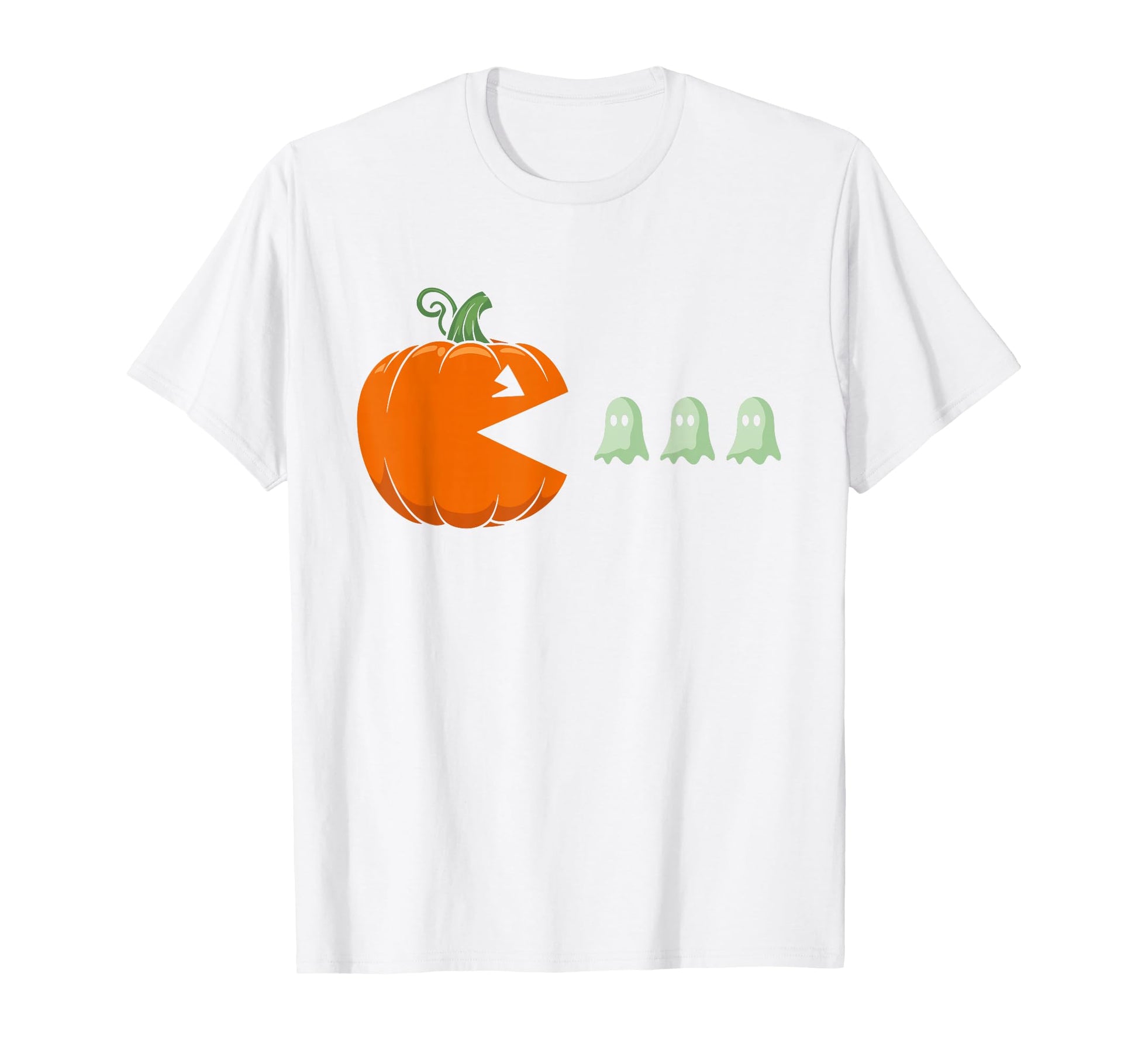 Pumpkin Gamer Halloween Ghost Hunter T-Shirt - Casual Everyday Wear Unisex - T-Shirt, Sweatshirt, Hoodie