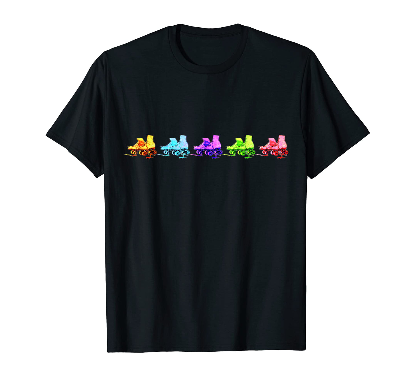 Pastel Leather Roller Derby Skates T-Shirt - Casual Everyday Wear Unisex - T-Shirt, Sweatshirt, Hoodie