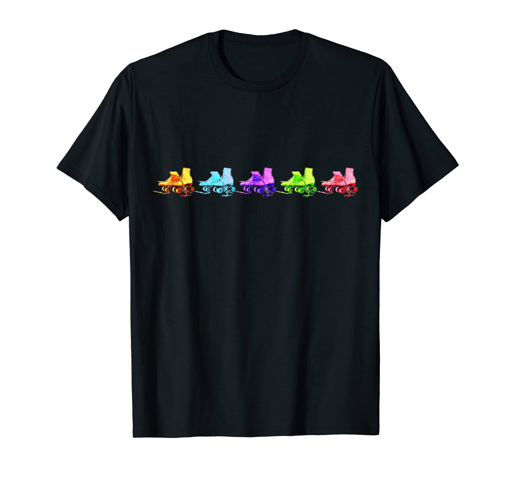 Pastel Leather Roller Derby Skates T-Shirt - Casual Everyday Wear Unisex - T-Shirt, Sweatshirt, Hoodie