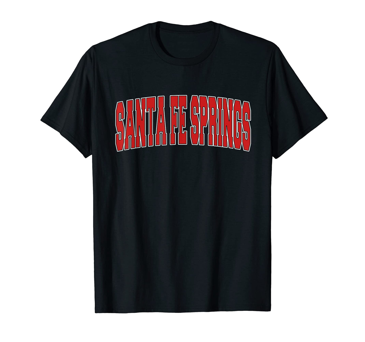 Santa Fe Springs Ca California T-Shirt - Minimalist Print for Adults - T-Shirt, Sweatshirt, Hoodie