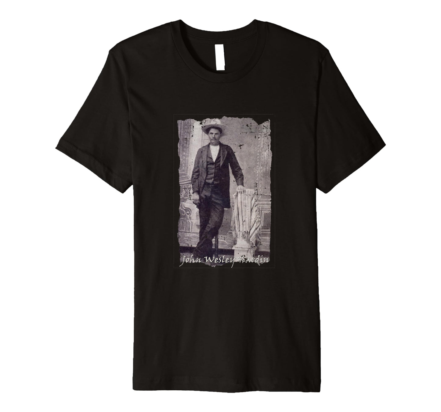 Outlaws John Wesley Hardin T-Shirt - Novelty Apparel Men Women - T-Shirt, Sweatshirt, Hoodie
