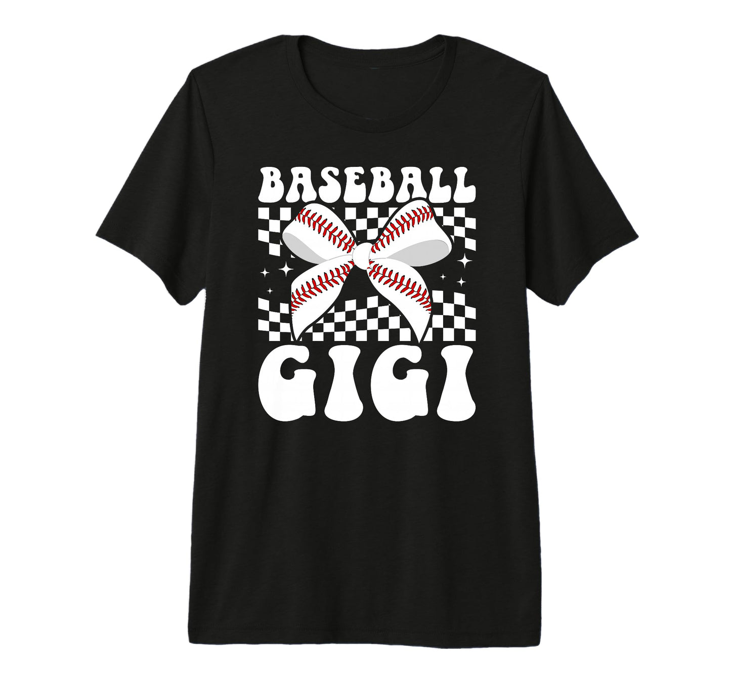 Baseball Gigi Coquette Gigi Baseball T-Shirt - Graphic Print for Adults - T-Shirt, Sweatshirt, Hoodie