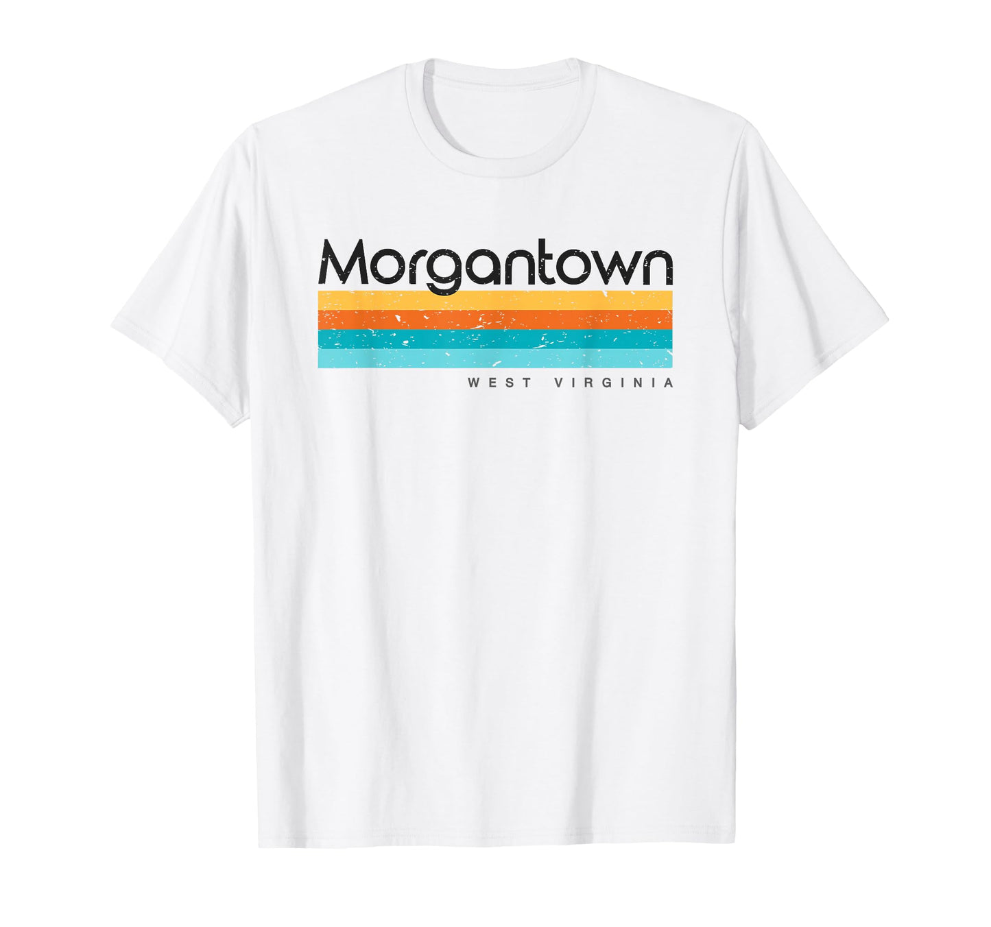 Morgantown Wv West Virginia Usa T-Shirt - Custom Art Print for Adults - T-Shirt, Sweatshirt, Hoodie