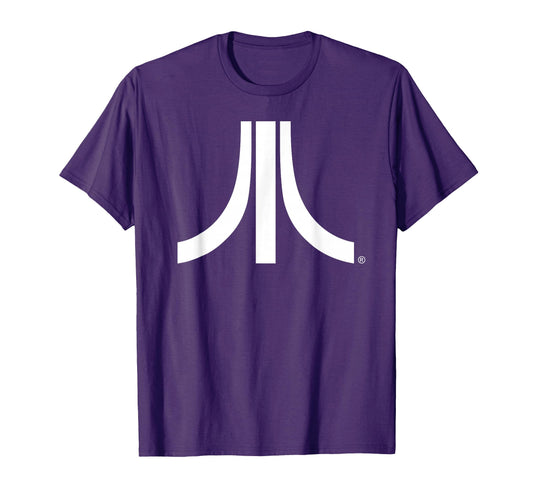 Atari White Logo 80S Gaming Fun T-Shirt - Aesthetic Graphic Men Women - T-Shirt, Sweatshirt, Hoodie