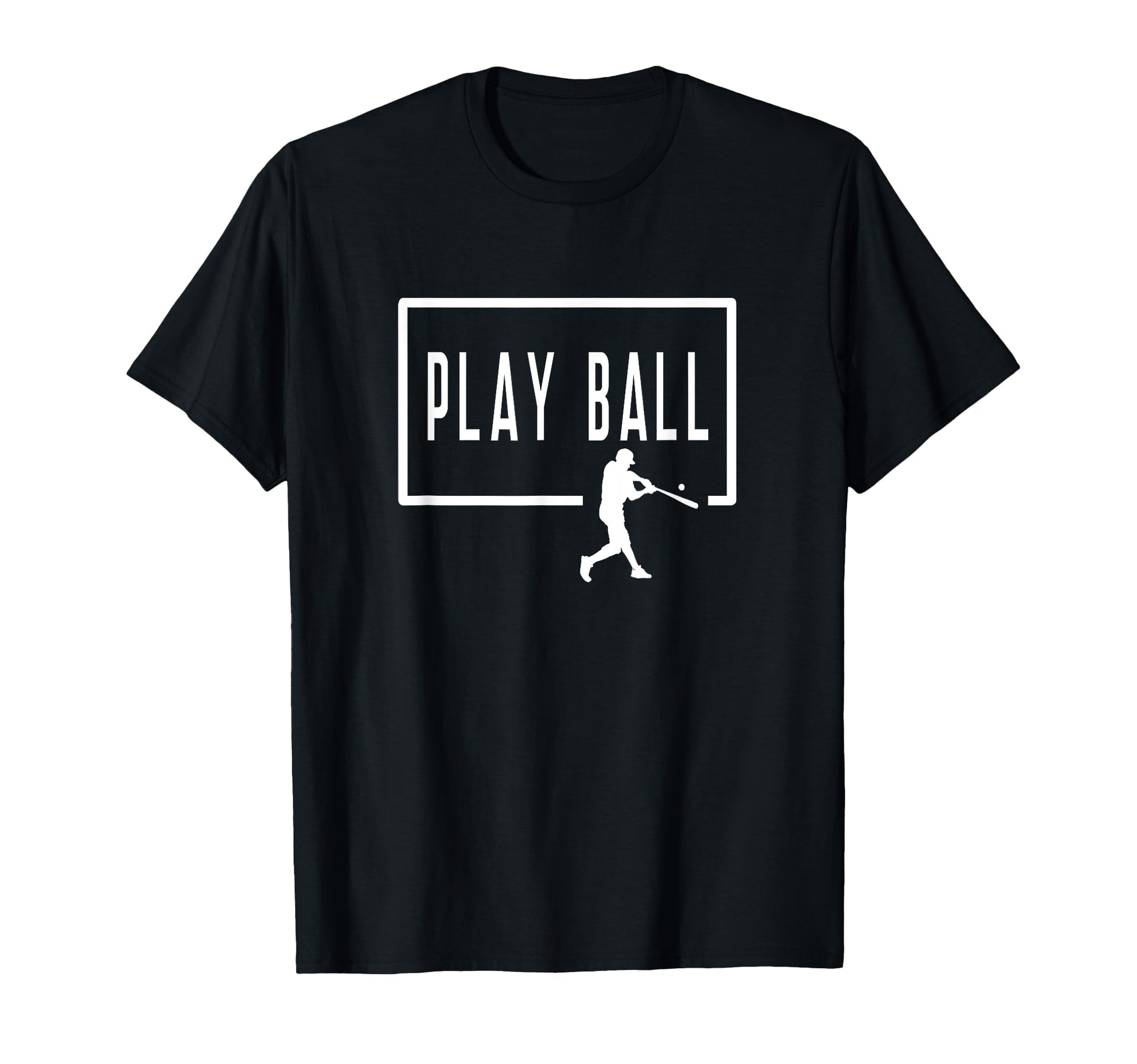 Play Ball Baseball Batter Homerun Funny T-Shirt - Aesthetic Graphic Unisex - T-Shirt, Sweatshirt, Hoodie