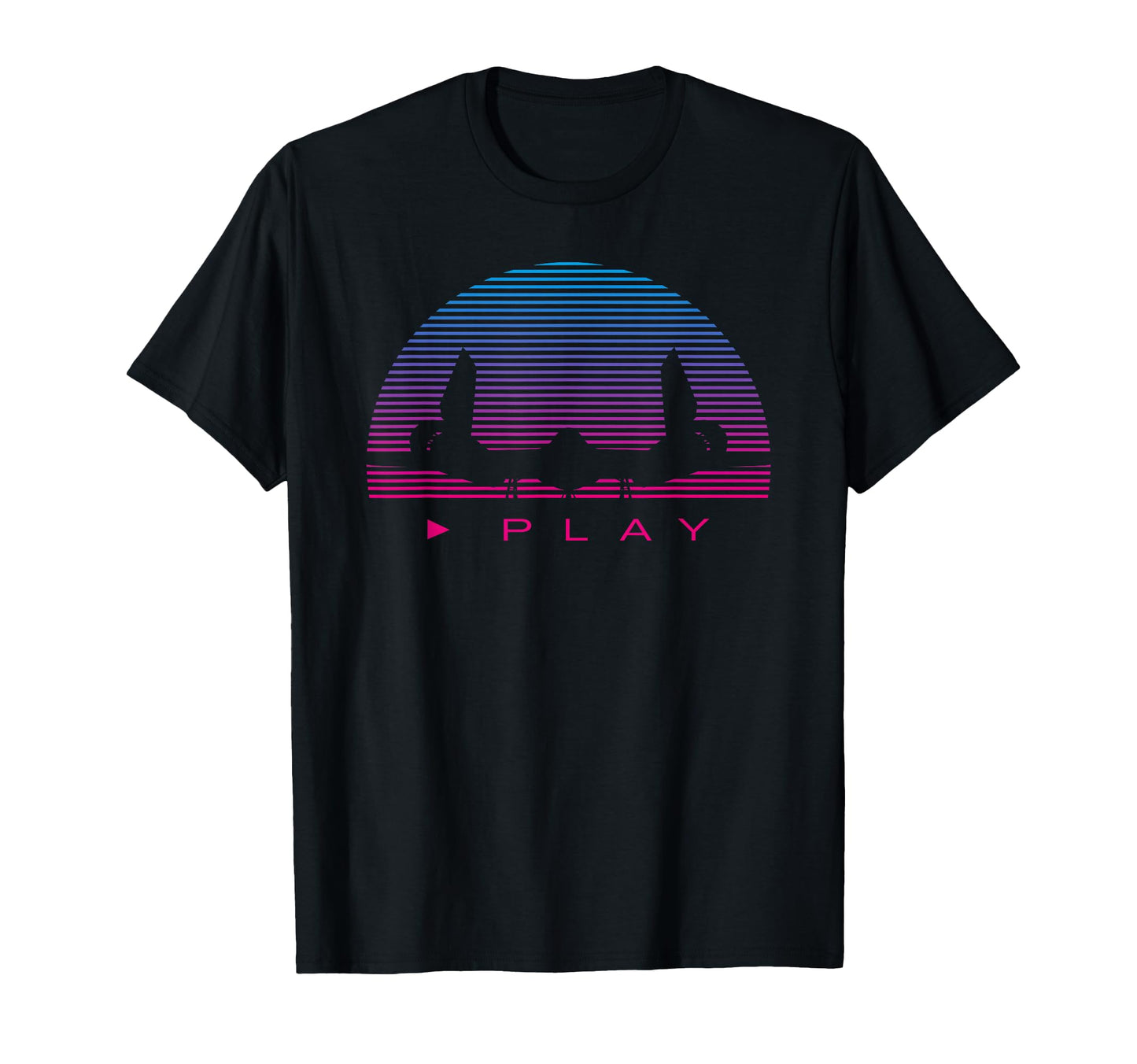 Nertees Synthwave Airplane 80S 90S T-Shirt - Graphic Print Men Women - T-Shirt, Sweatshirt, Hoodie