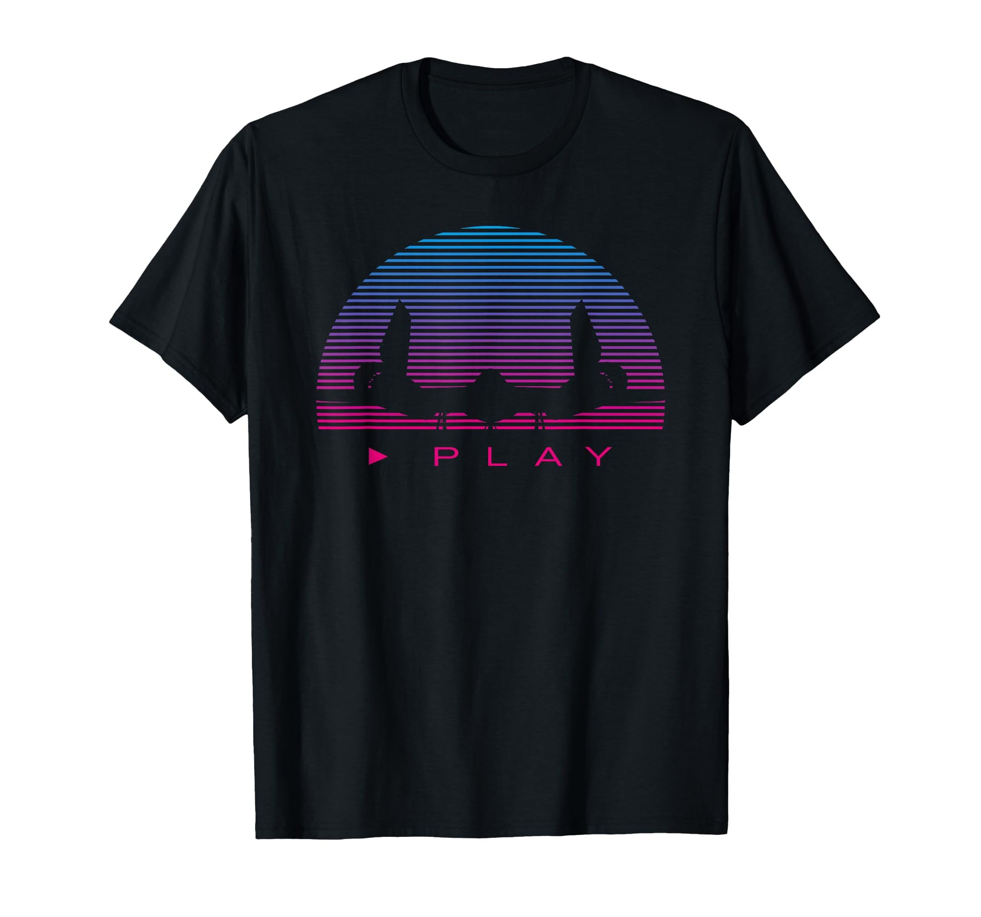 Nertees Synthwave Airplane 80S 90S T-Shirt - Graphic Print Men Women - T-Shirt, Sweatshirt, Hoodie