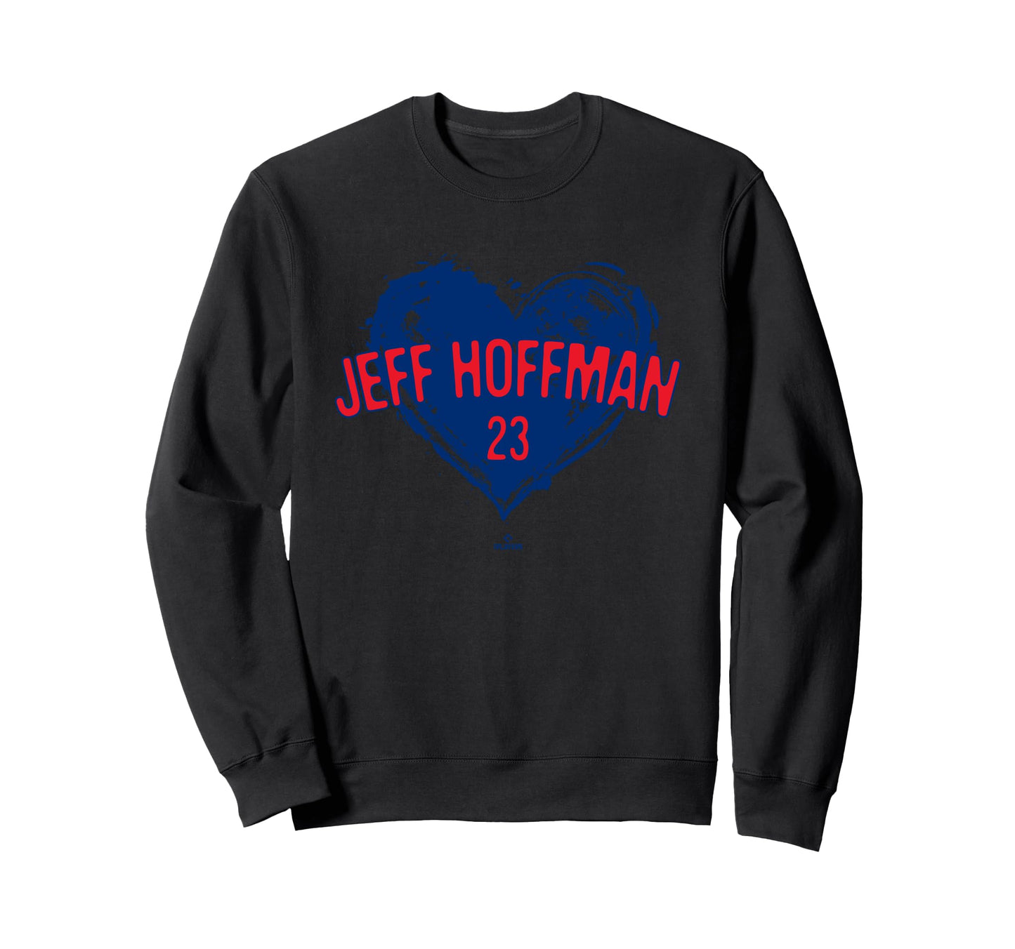 Distressed Heart Jeff Hoffman Sweatshirt - Graphic Print Unisex - T-Shirt, Sweatshirt, Hoodie