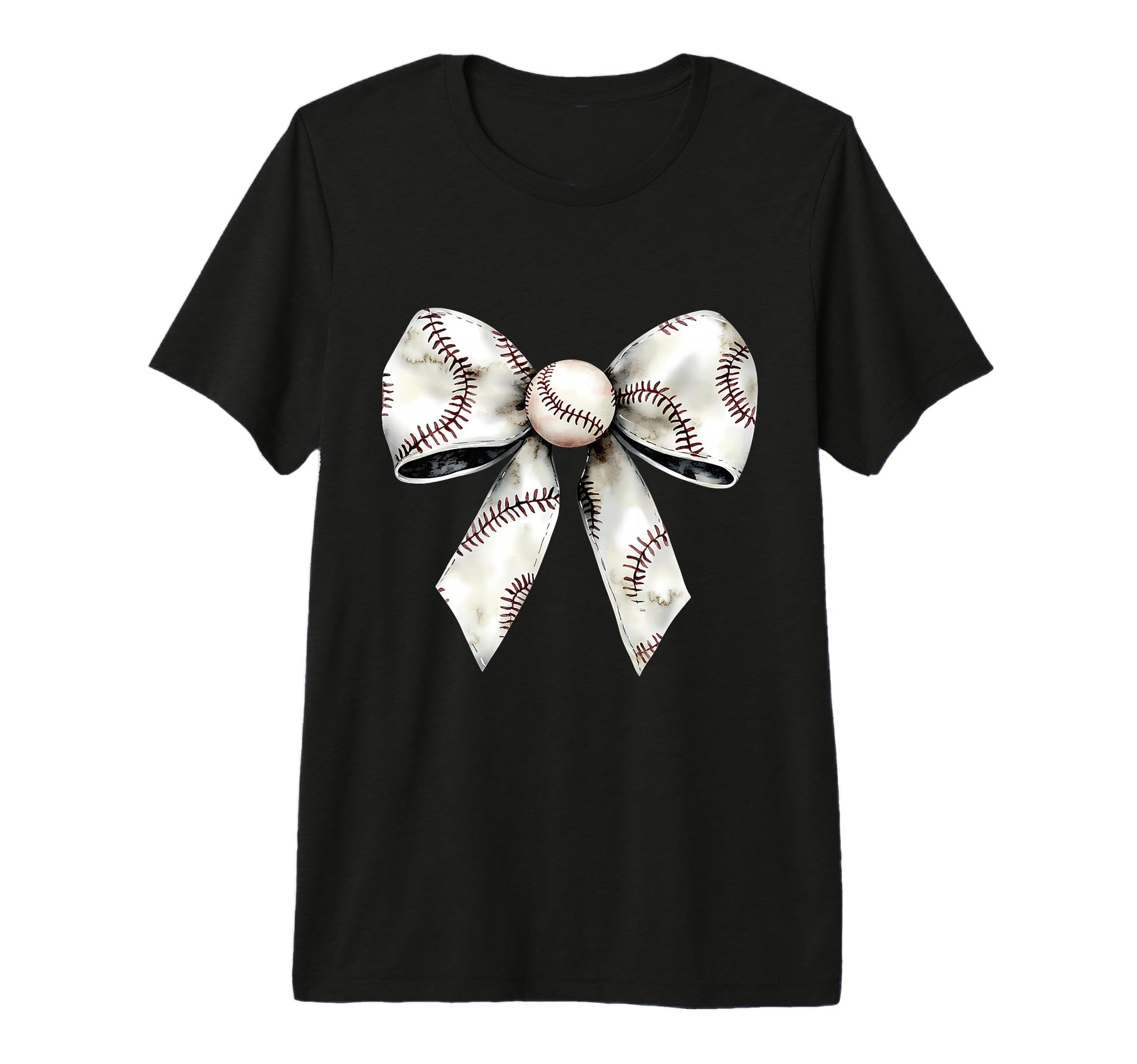 Baseball Coquette Bow Baseball Game T-Shirt - Fun Novelty Design Unisex - T-Shirt, Sweatshirt, Hoodie