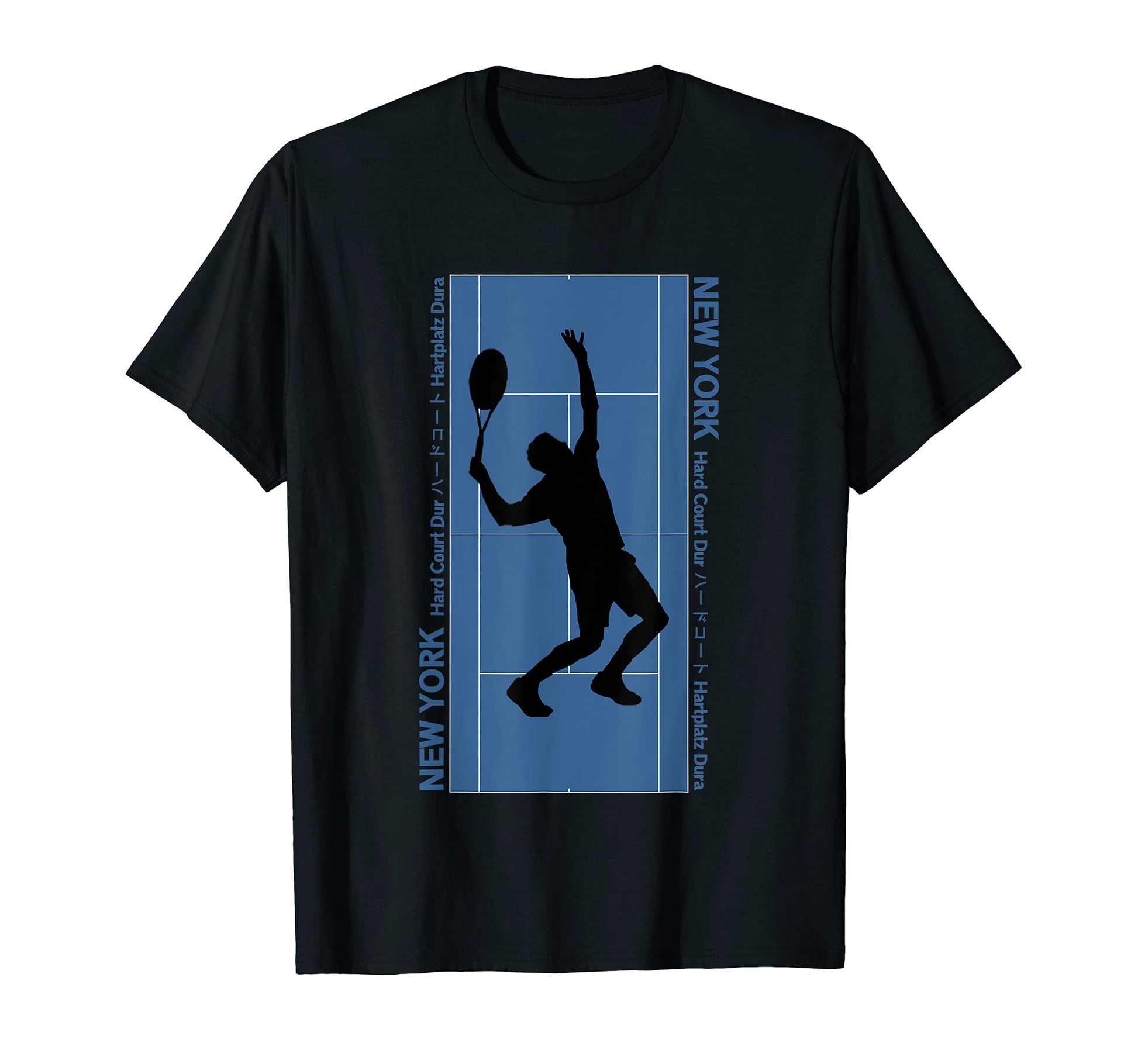Tennis Serve Grand Slam New York T-Shirt - Fun Novelty Design Unisex - T-Shirt, Sweatshirt, Hoodie