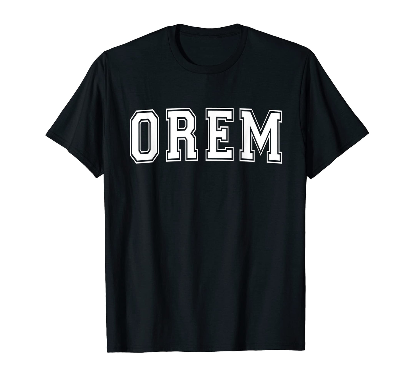 Orem Ut Utah Usa Sports Varsity T-Shirt - Graphic Print Unisex - T-Shirt, Sweatshirt, Hoodie