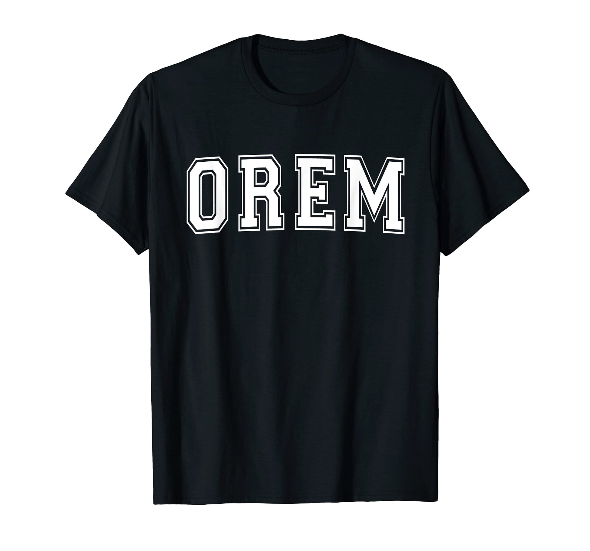 Orem Ut Utah Usa Sports Varsity T-Shirt - Graphic Print Unisex - T-Shirt, Sweatshirt, Hoodie
