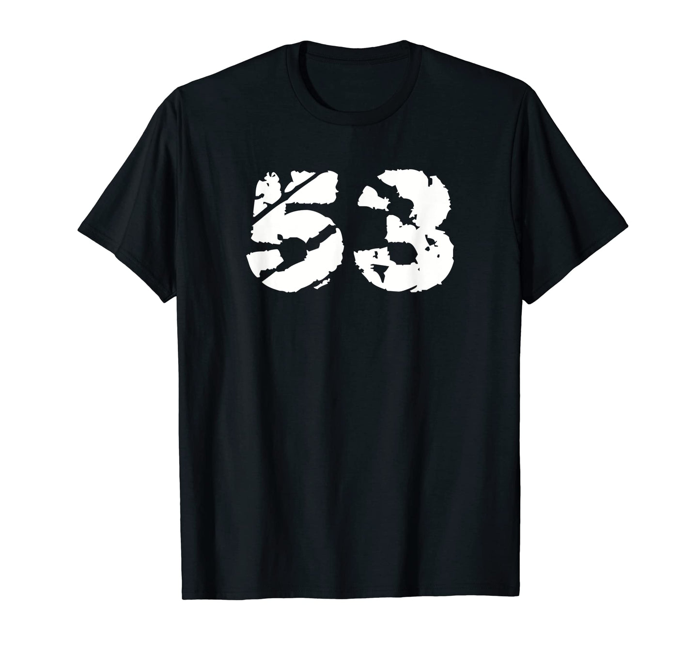 53 53 Fifty Three Sports Jersey T-Shirt - Fun Novelty Design Men Women - T-Shirt, Sweatshirt, Hoodie