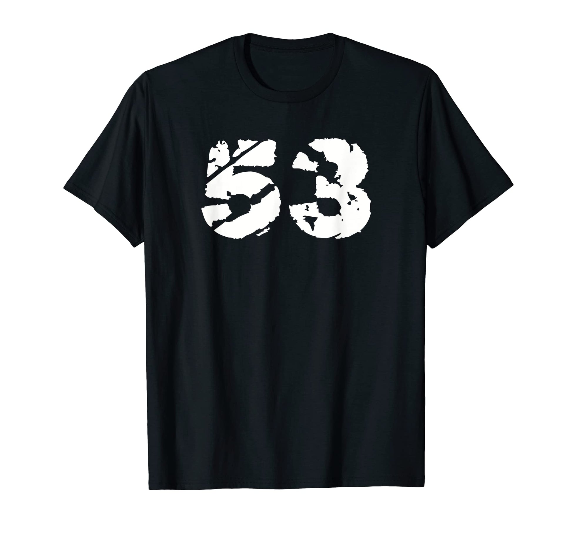 53 53 Fifty Three Sports Jersey T-Shirt - Fun Novelty Design Men Women - T-Shirt, Sweatshirt, Hoodie