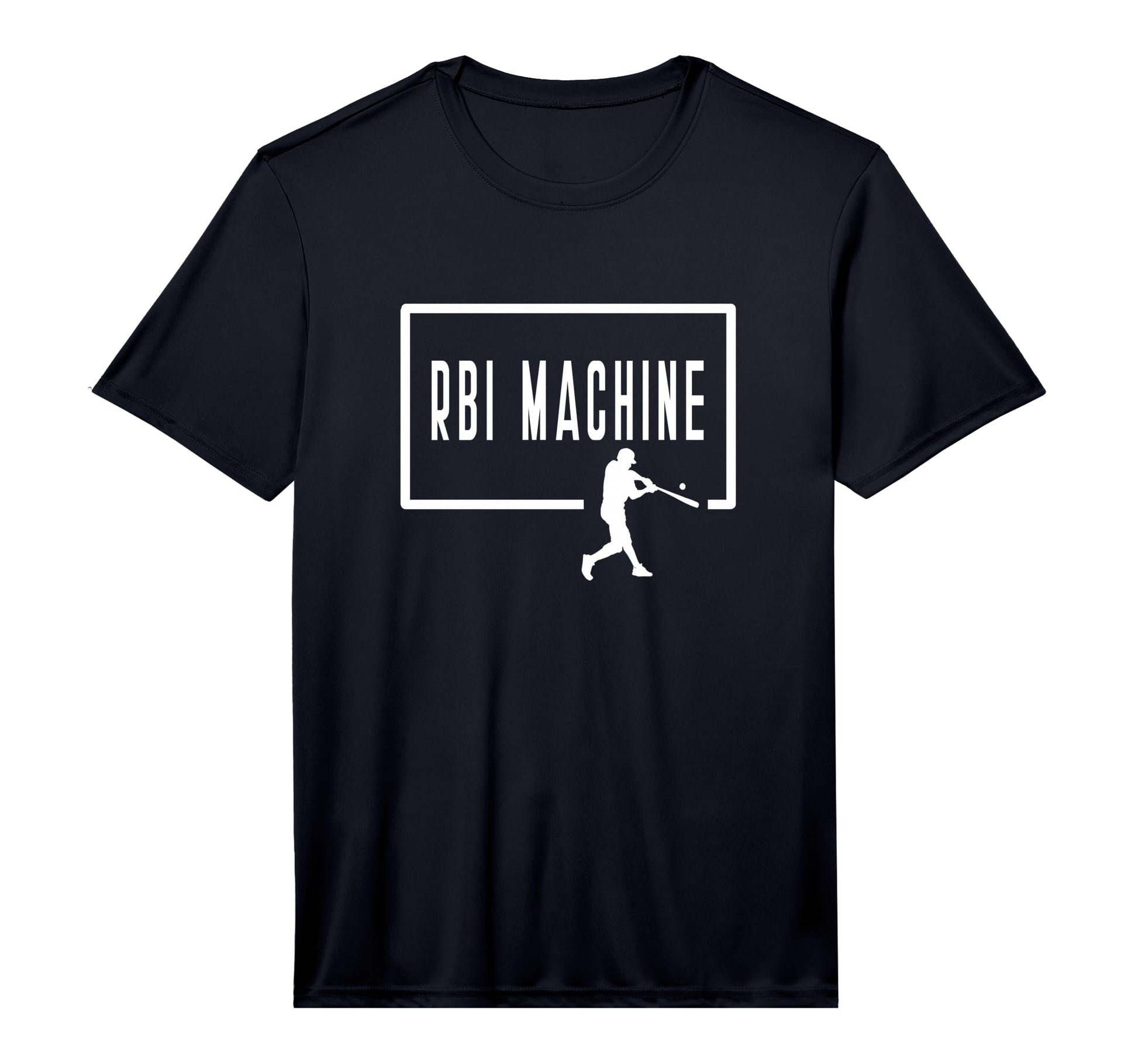 Rbi Machine Baseball Batter Homerun T-Shirt - Minimalist Print Unisex - T-Shirt, Sweatshirt, Hoodie