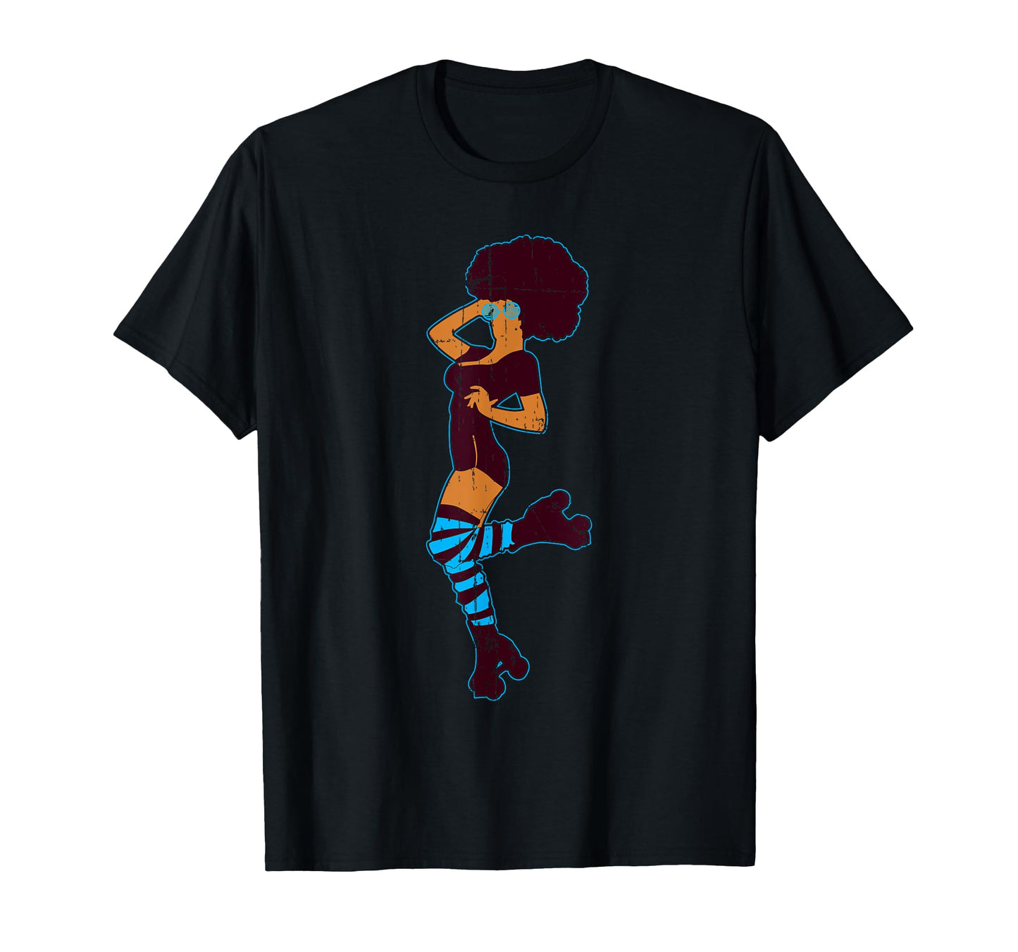 70S Rollerskating Roller Skates T-Shirt - Trendy Graphic Men Women - T-Shirt, Sweatshirt, Hoodie