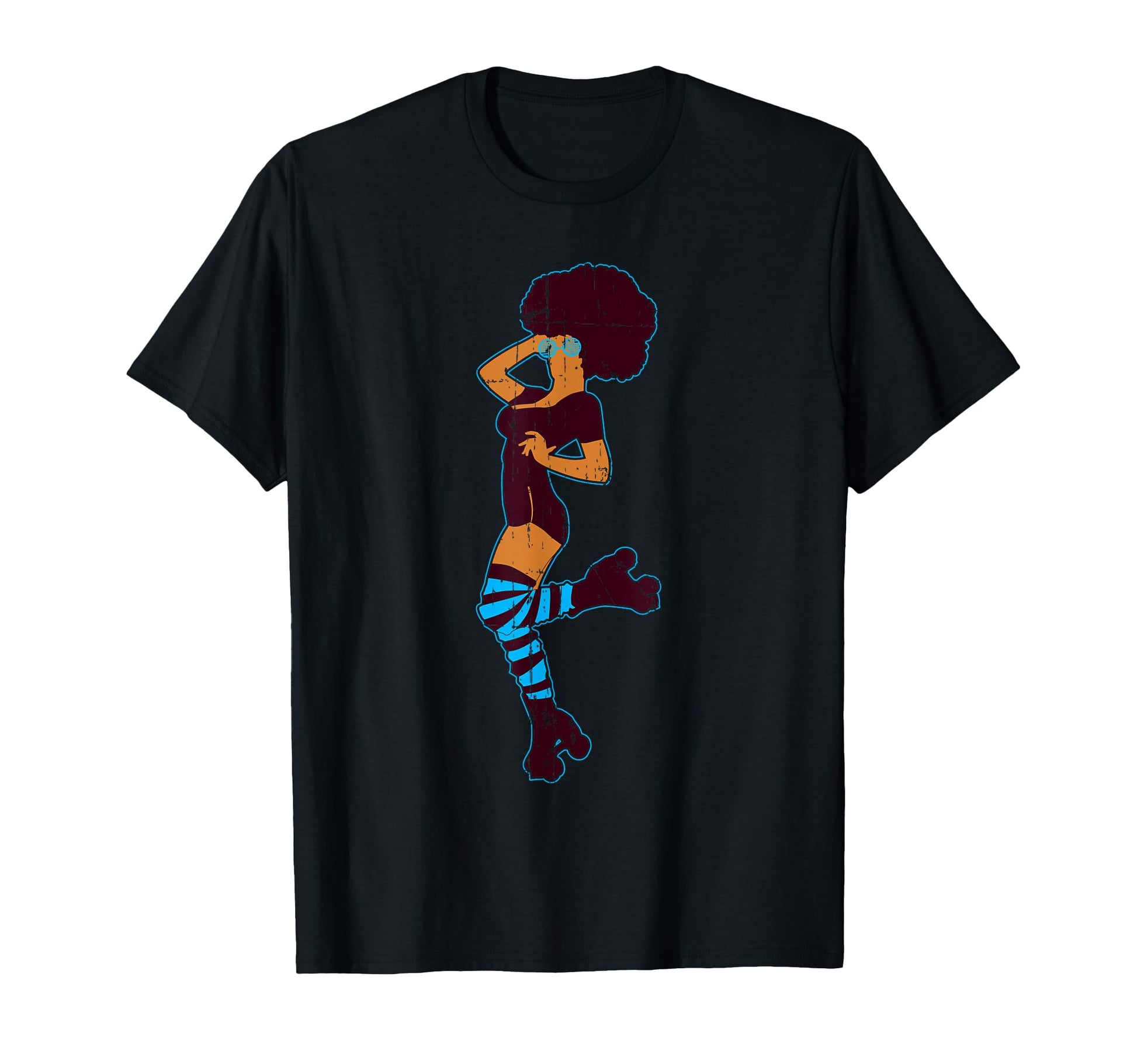 70S Rollerskating Roller Skates T-Shirt - Trendy Graphic Men Women - T-Shirt, Sweatshirt, Hoodie