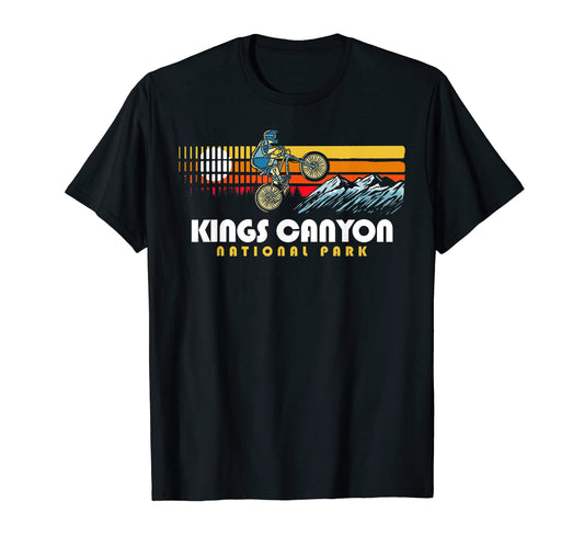 80S Kings Canyon National Park T-Shirt - Trendy Graphic for Adults - T-Shirt, Sweatshirt, Hoodie