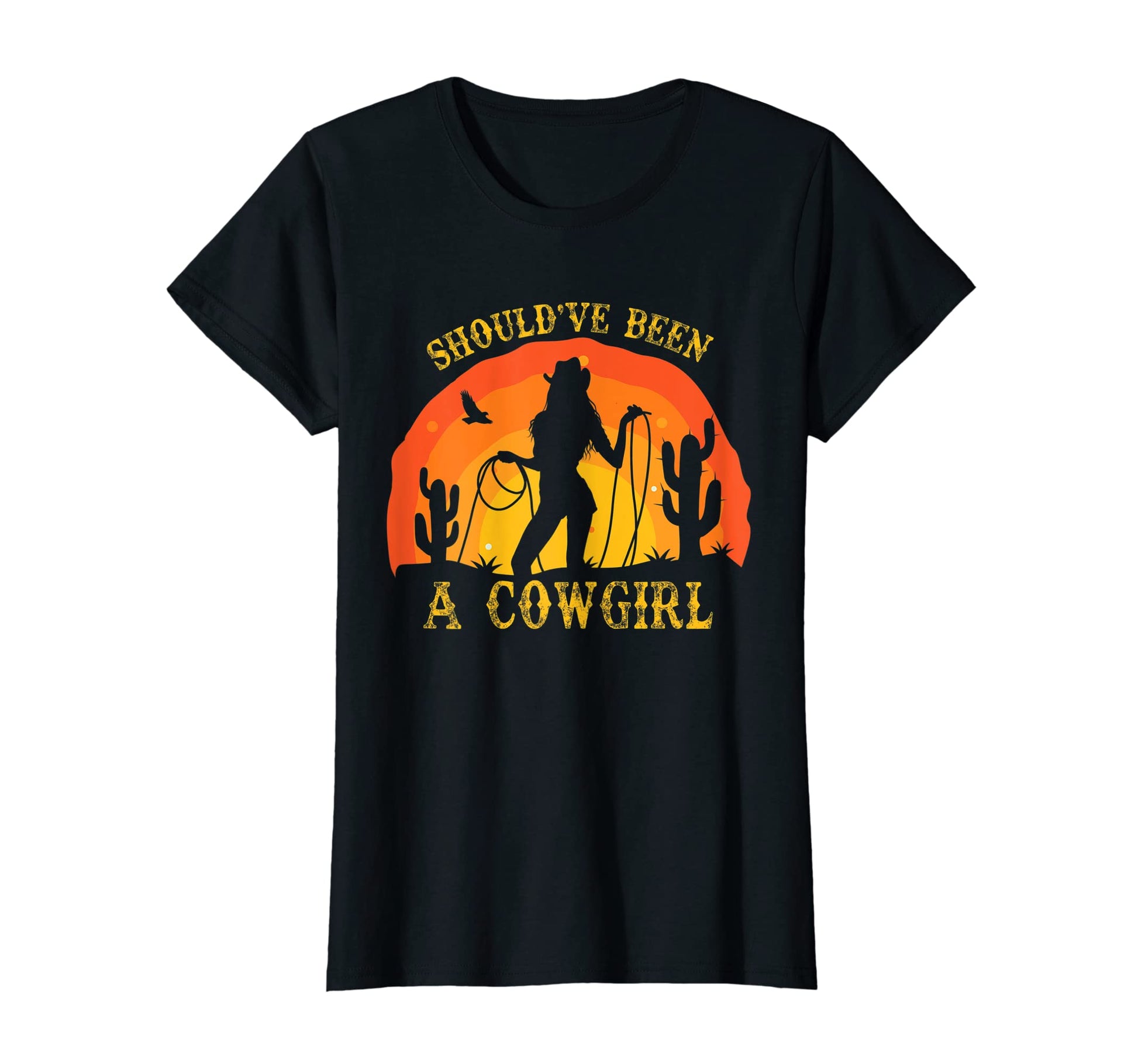 Shouldve Been Cowgirl Western T-Shirt - Casual Everyday Wear for Adults - T-Shirt, Sweatshirt, Hoodie