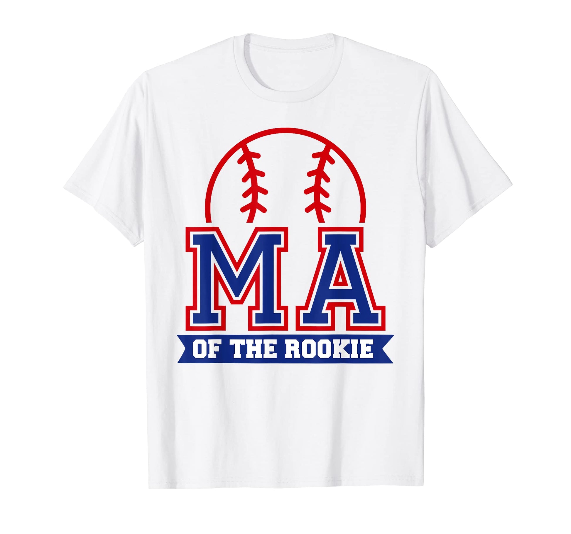 Ma Rookie 1St Birthday Baseball Theme T-Shirt - Minimalist Print Unisex - T-Shirt, Sweatshirt, Hoodie