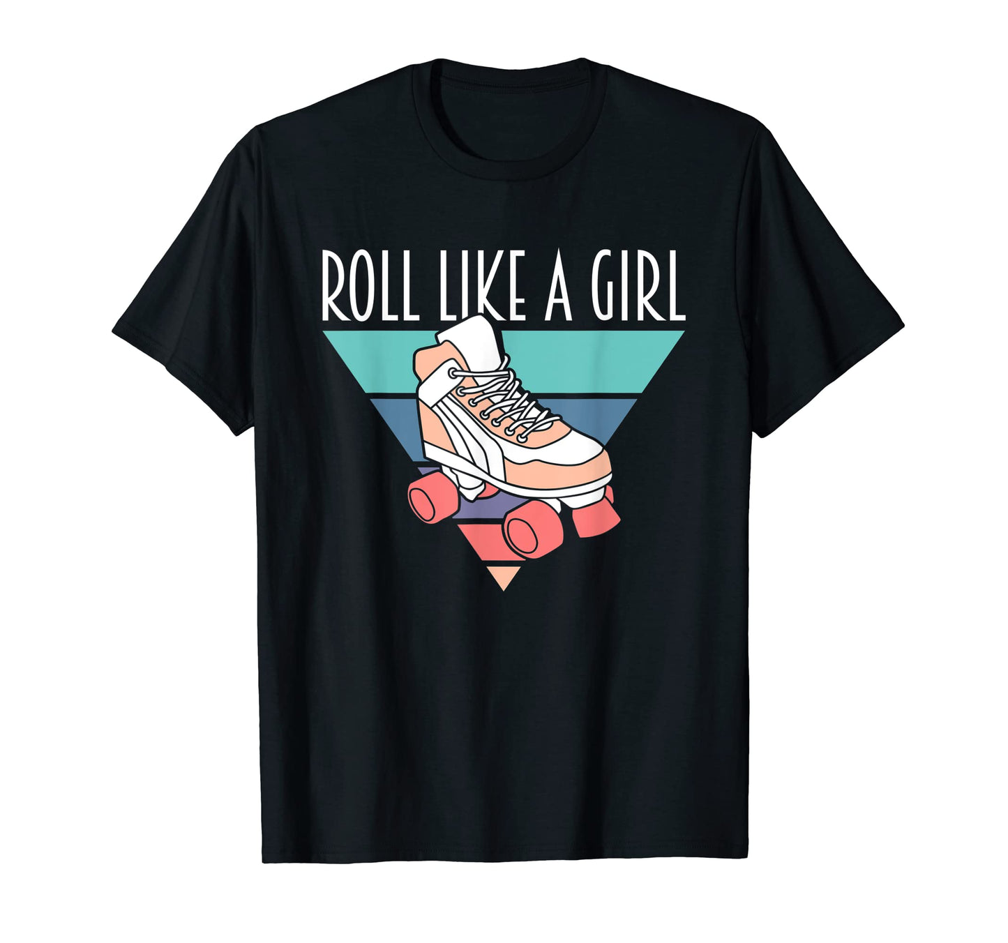 Roll Like Roller Derby T-Shirt - Unique Graphic for Adults - T-Shirt, Sweatshirt, Hoodie