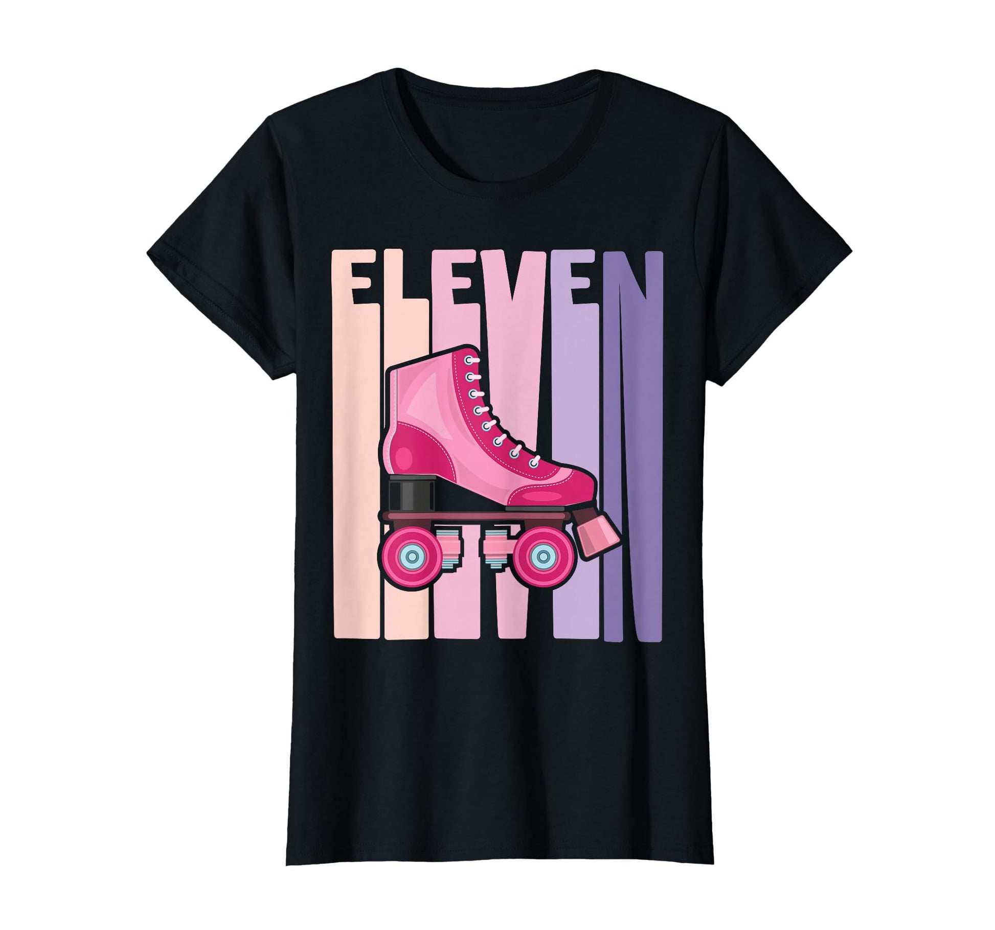 11Th Birthday Roller Skate Roller 11 Years T-Shirt - Unique Graphic Unisex - T-Shirt, Sweatshirt, Hoodie