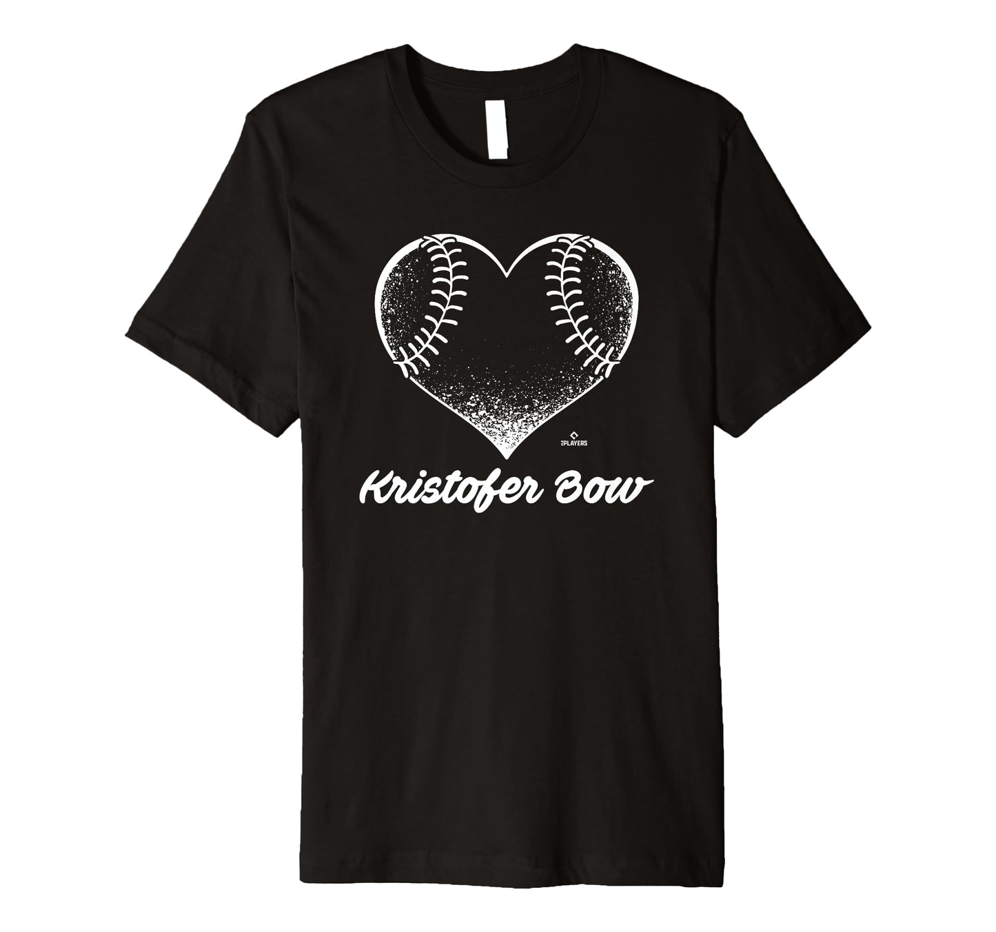 Baseball Heart Kristofer Bow Prospect T-Shirt - Custom Art Print Unisex - T-Shirt, Sweatshirt, Hoodie