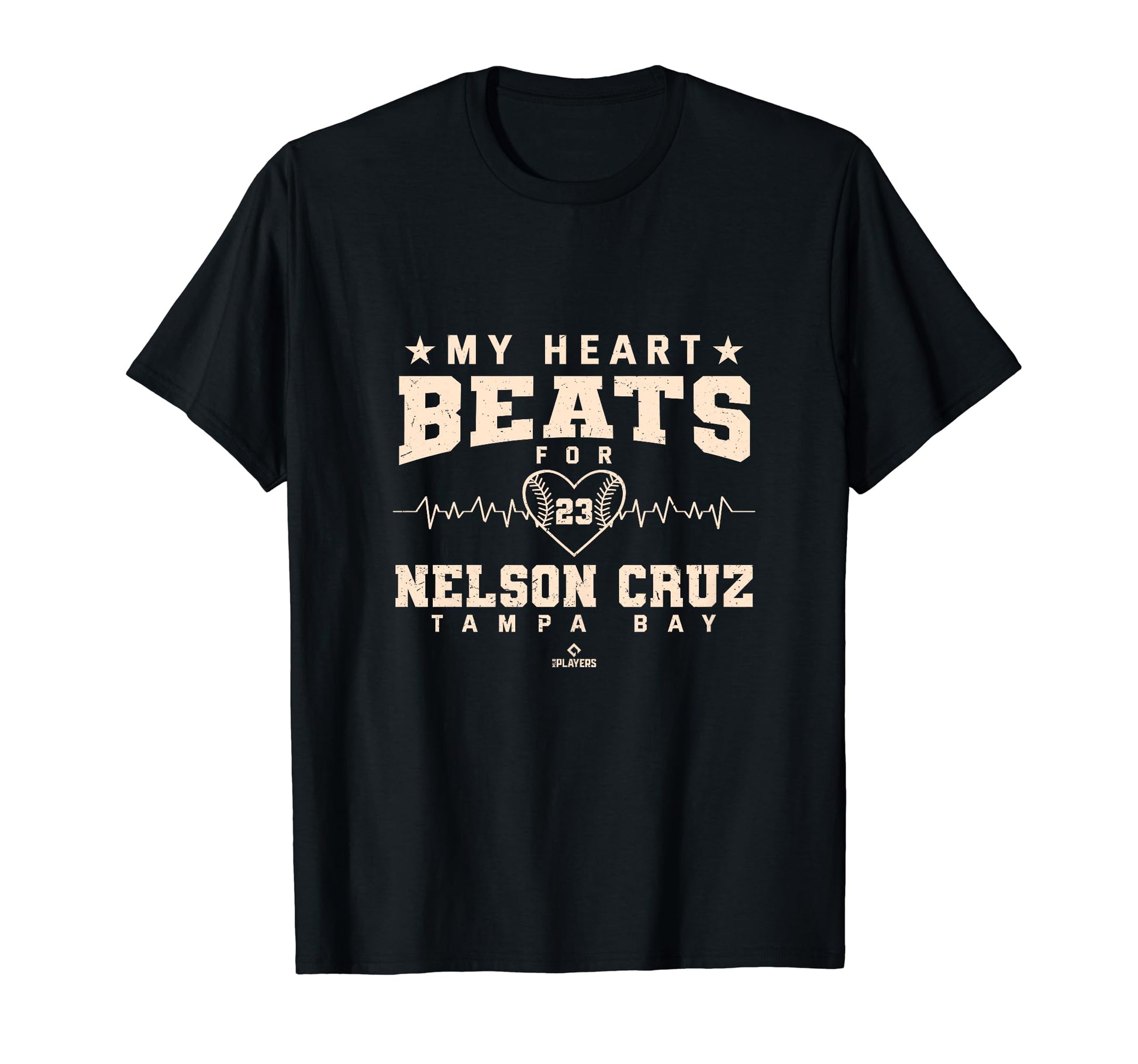 My Heart Beats Nelson Cruz Valentines T-Shirt - Streetwear Style Unisex - T-Shirt, Sweatshirt, Hoodie