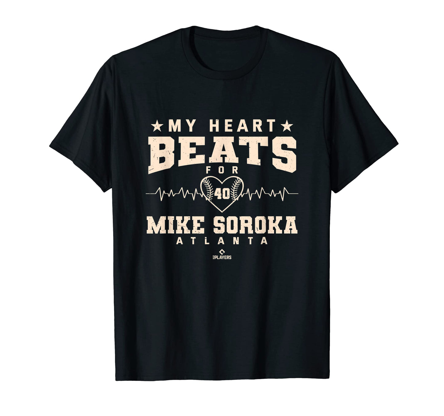 My Heart Beats Mike Soroka Baseball T-Shirt - Graphic Print Men Women - T-Shirt, Sweatshirt, Hoodie
