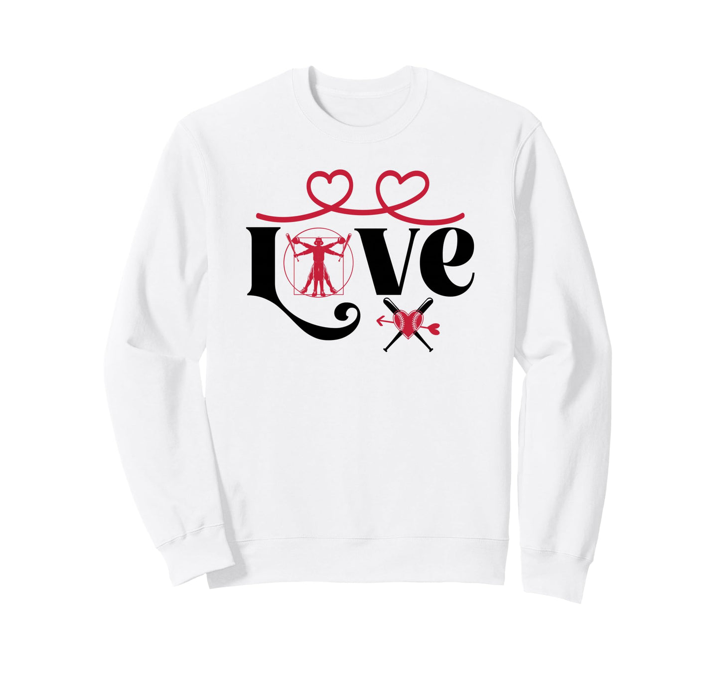 Baseball Softball Baseball Mom Sweatshirt - Minimalist Print Men Women - T-Shirt, Sweatshirt, Hoodie