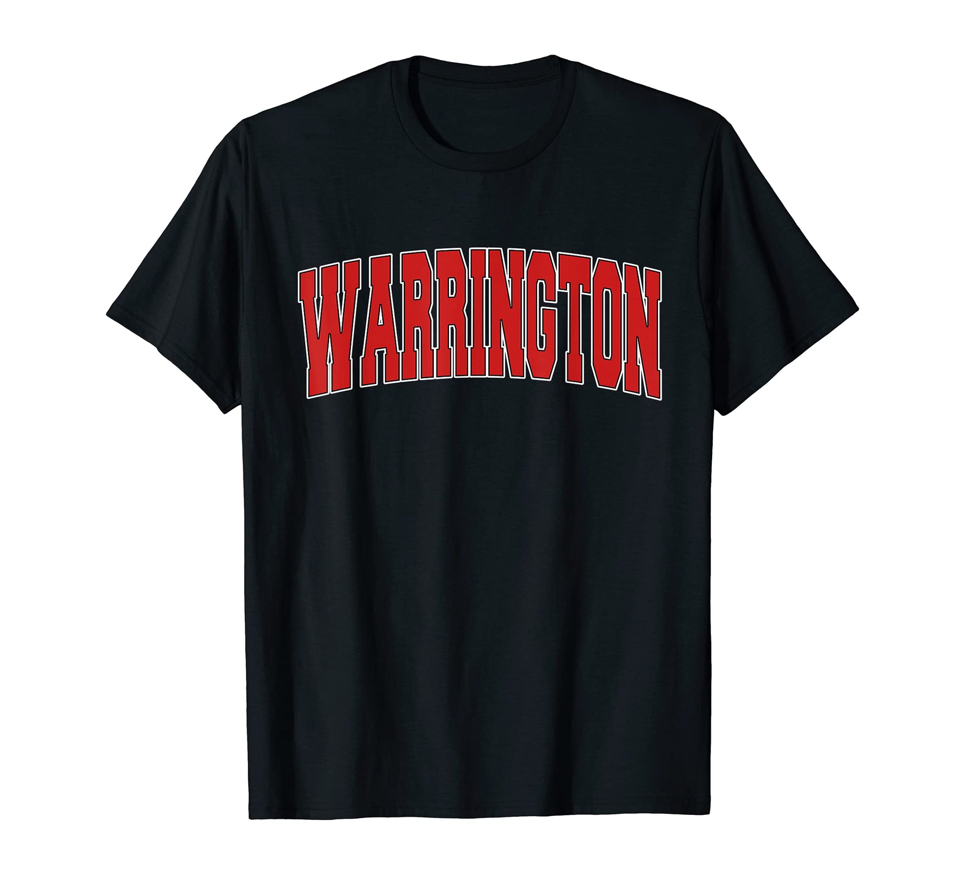 Warrington Varsity Uk Sports T-Shirt - Fun Novelty Design Unisex - T-Shirt, Sweatshirt, Hoodie