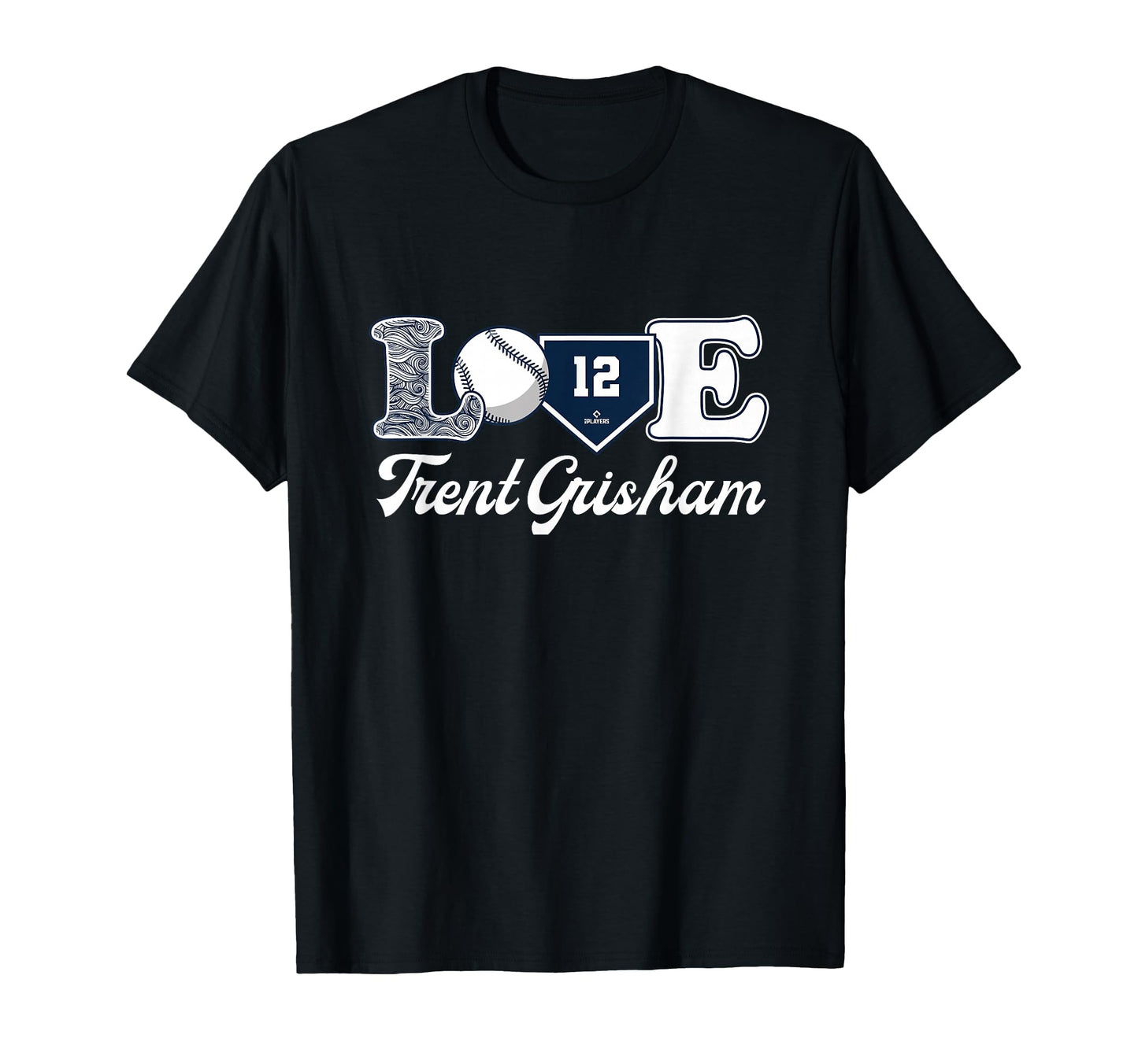 Love Trent Grisham New York Baseball T-Shirt - Custom Art Print Unisex - T-Shirt, Sweatshirt, Hoodie