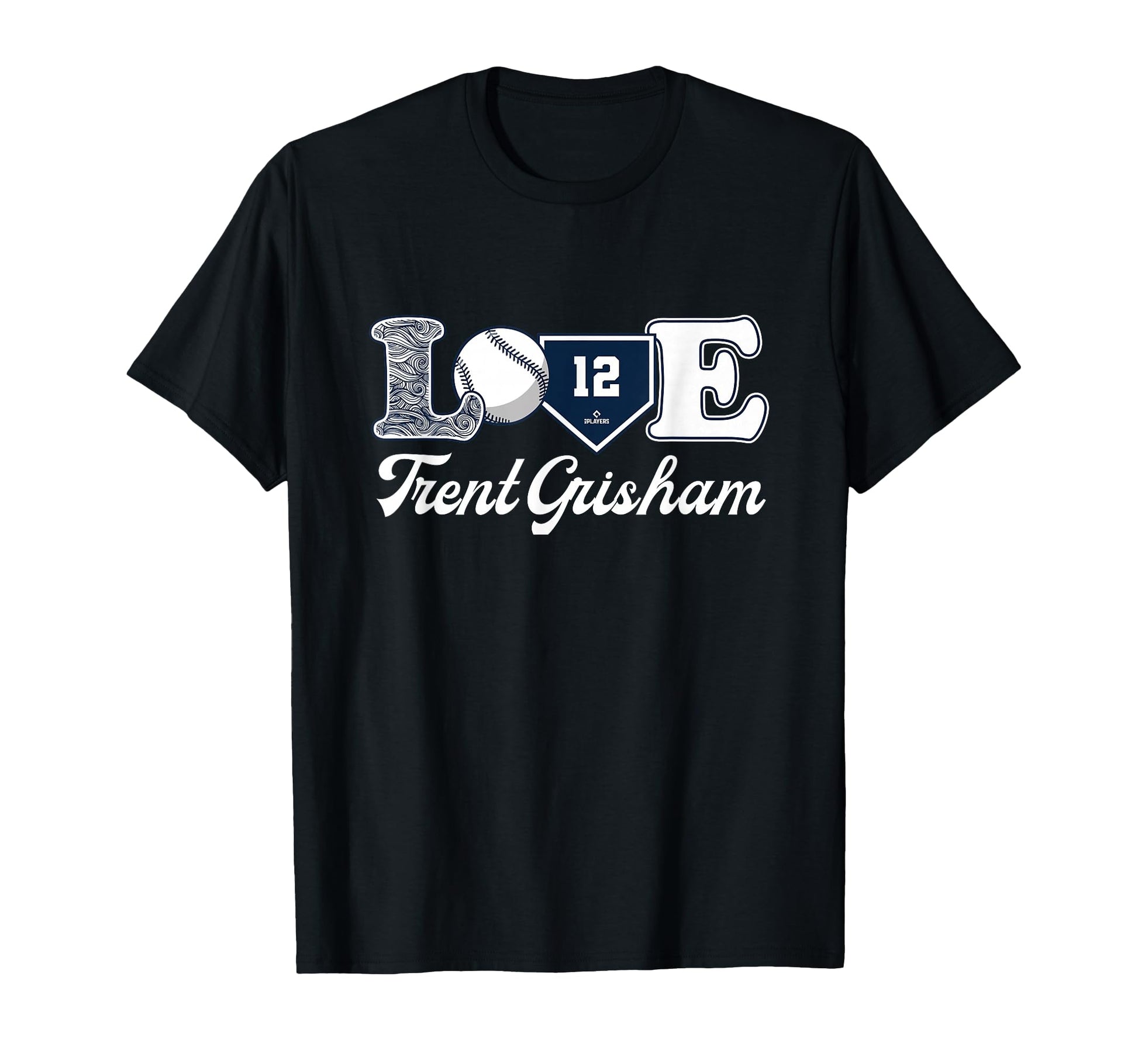 Love Trent Grisham New York Baseball T-Shirt - Custom Art Print Unisex - T-Shirt, Sweatshirt, Hoodie