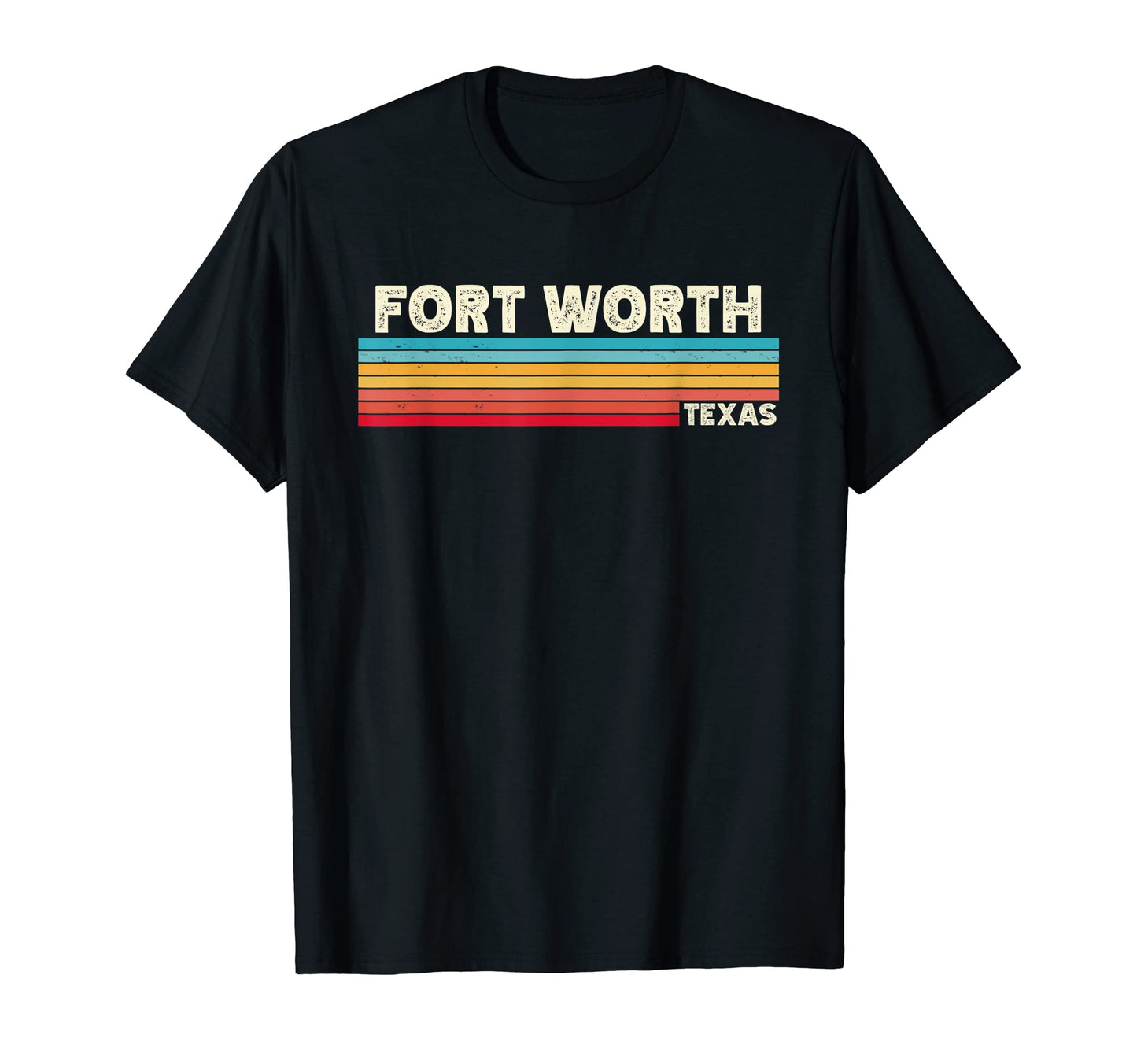 Native Fort Worth Texas Tx Stripes State T-Shirt - Streetwear Style Unisex - T-Shirt, Sweatshirt, Hoodie