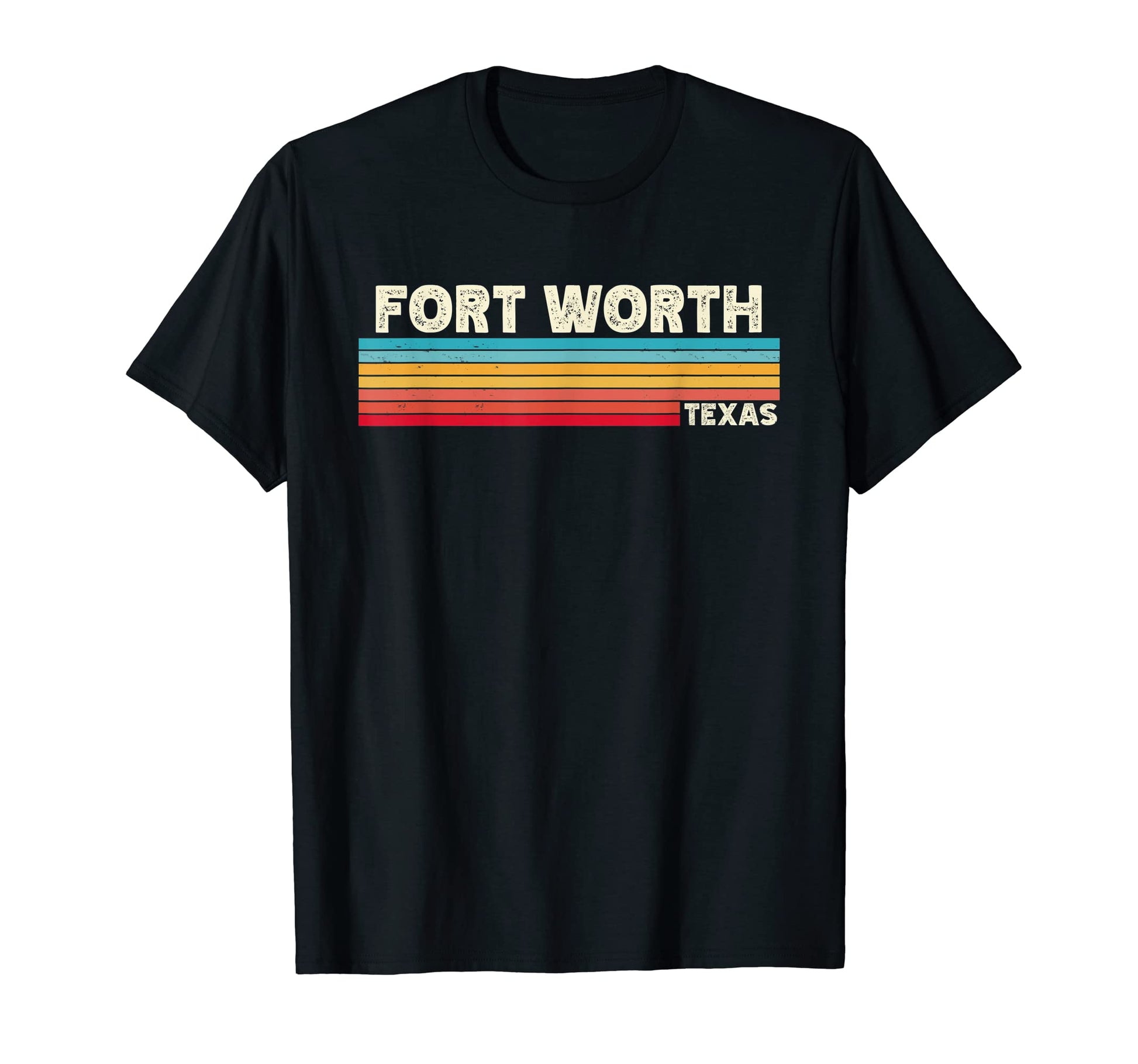 Native Fort Worth Texas Tx Stripes State T-Shirt - Streetwear Style Unisex - T-Shirt, Sweatshirt, Hoodie