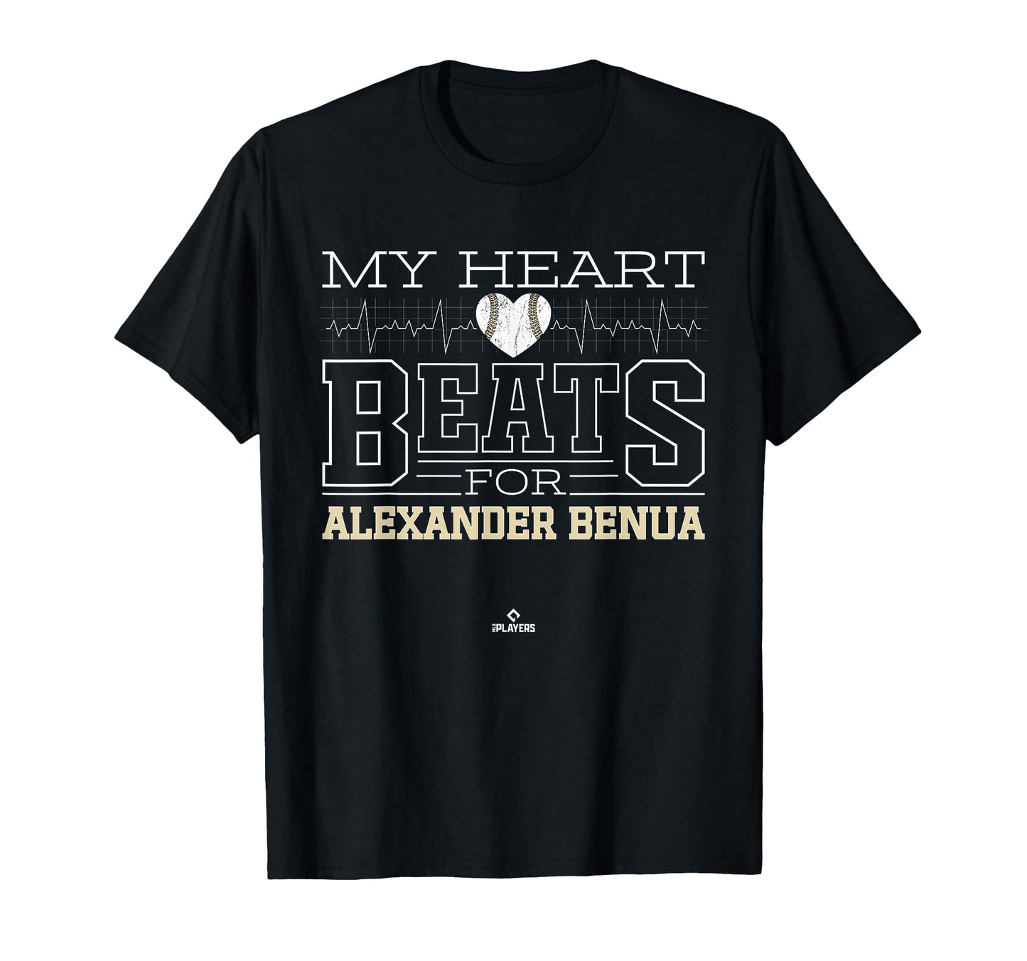 My Heart Beats Alexander Benua T-Shirt - Minimalist Print for Adults - T-Shirt, Sweatshirt, Hoodie