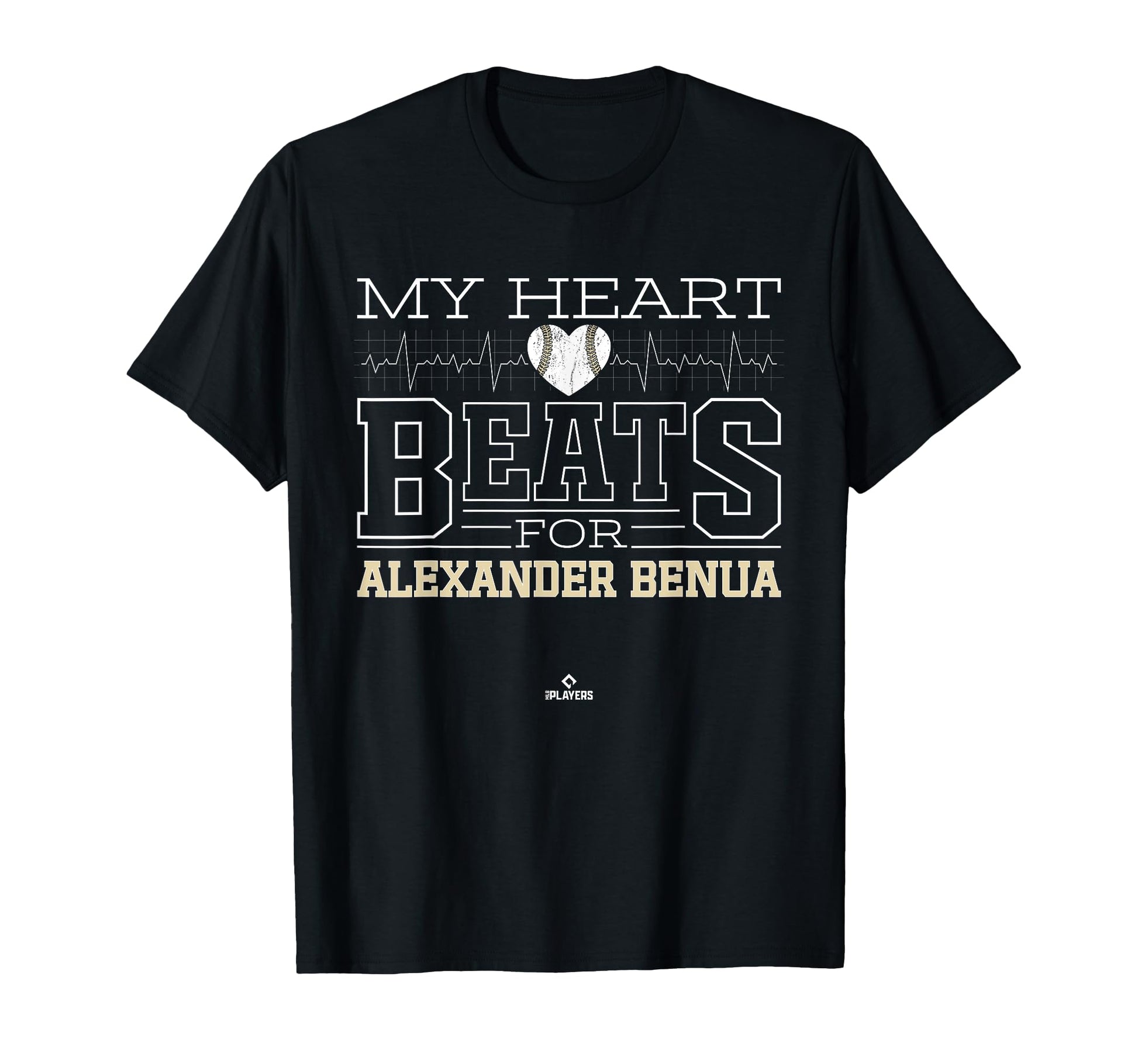 My Heart Beats Alexander Benua T-Shirt - Minimalist Print for Adults - T-Shirt, Sweatshirt, Hoodie