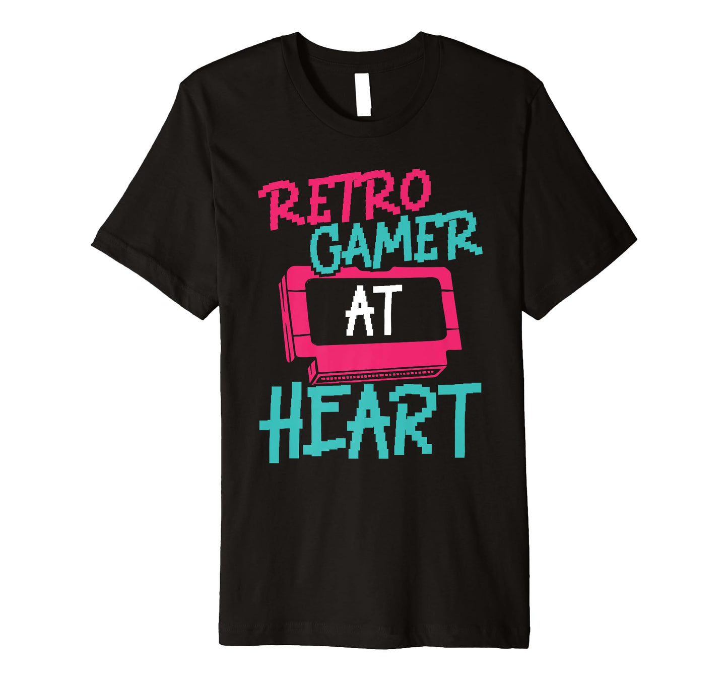 80S Arcade Nostalgia Pixel Art Video T-Shirt - Minimalist Print Men Women - T-Shirt, Sweatshirt, Hoodie