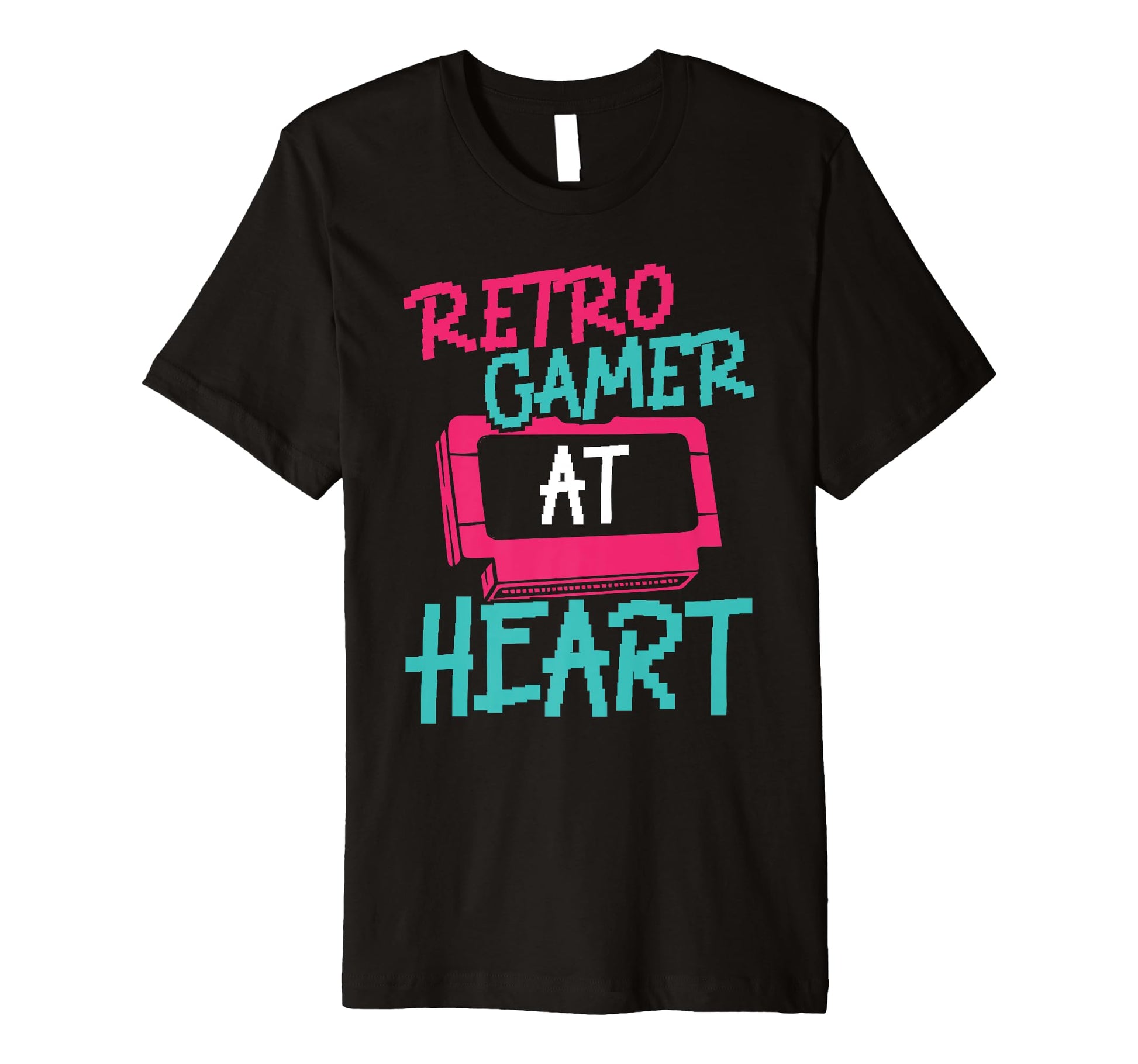 80S Arcade Nostalgia Pixel Art Video T-Shirt - Minimalist Print Men Women - T-Shirt, Sweatshirt, Hoodie