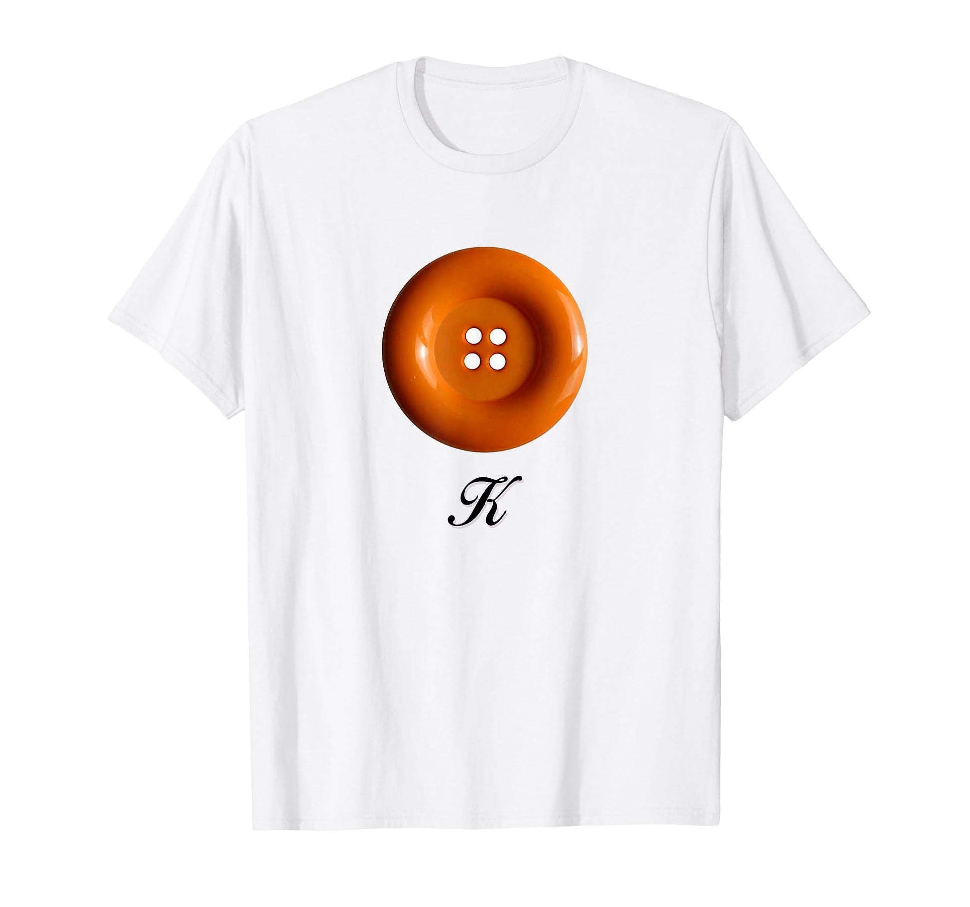 Button K Coquette Girlcore Y2K T-Shirt - Casual Everyday Wear Men Women - T-Shirt, Sweatshirt, Hoodie